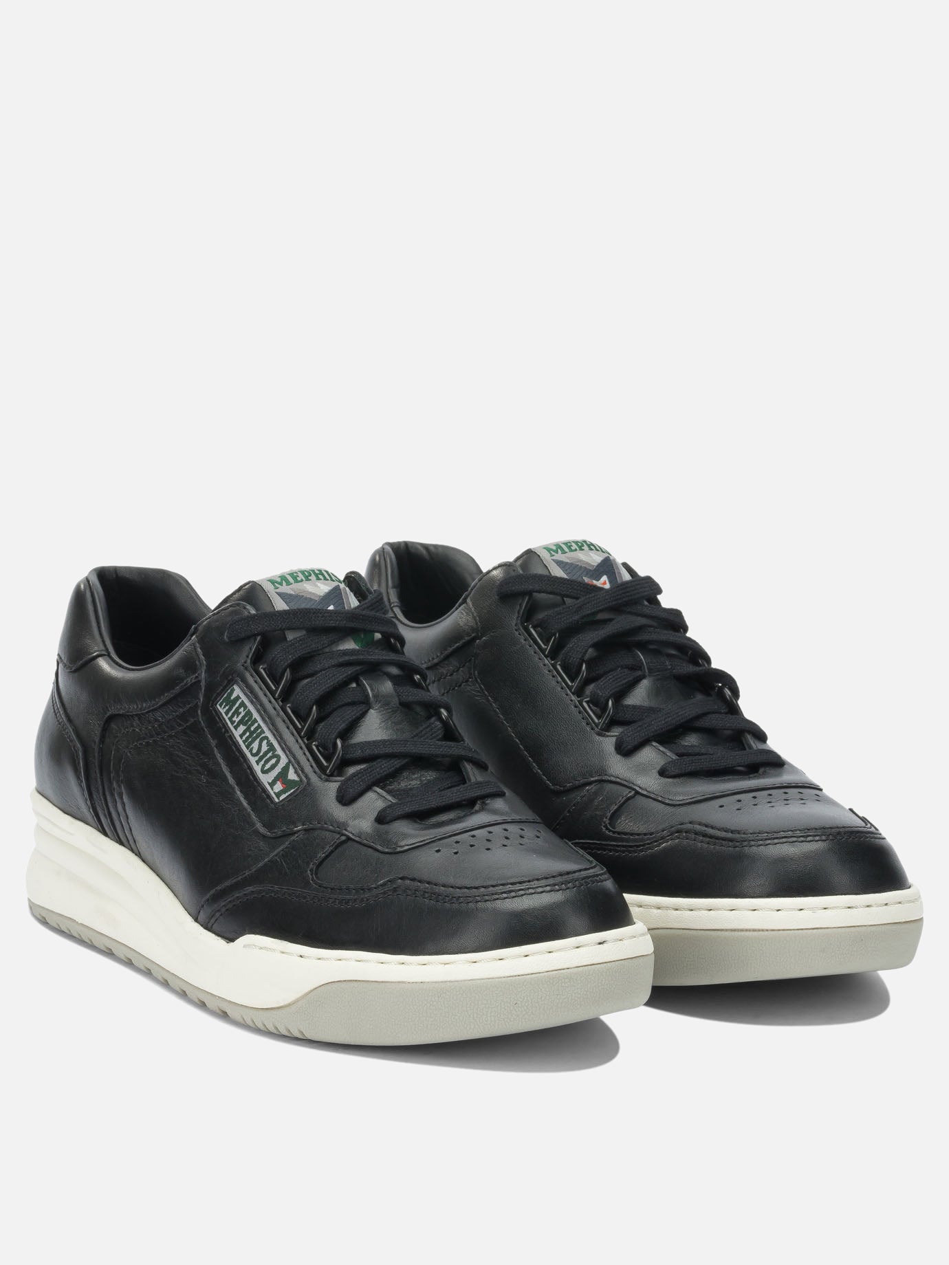 Sneaker basse 100% leather - 100% rubber  Nero - Mephisto Uomo | PDP | VIETTI Online Store | Zoom-Modal_2
