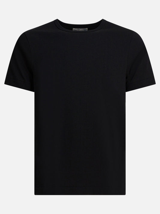 T-shirt girocollo Solid colour  Nero - Merz b. Schwanen Uomo | PLP | VIETTI Online Store 
