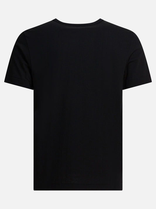 T-shirt girocollo Solid colour  Nero - Merz b. Schwanen Uomo | PLP | VIETTI Online Store | 2
