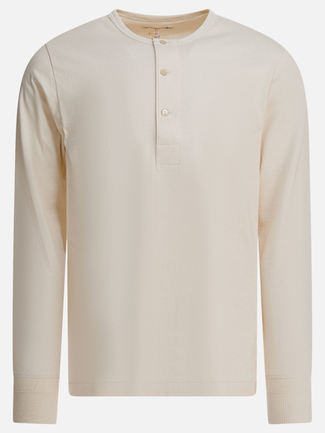 T-shirt serafino Solid colour  Bianco - Merz b. Schwanen Uomo | PDP | VIETTI Online Store | thumbnail