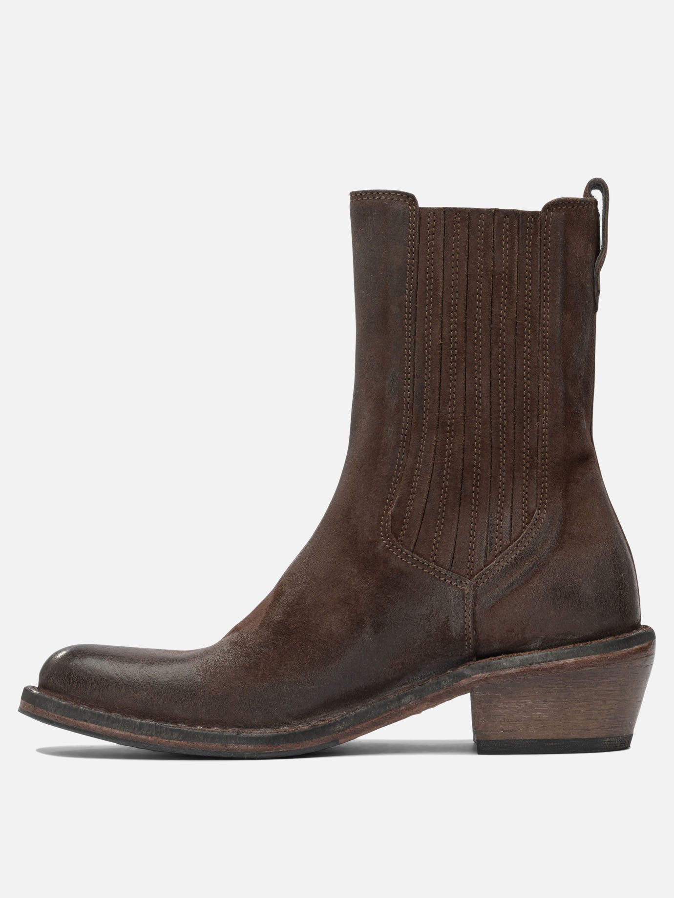Cowboy 100% leather - 80% rubber 20% leather  Brown - Moma Women | PDP | VIETTI Online Store | thumbnail_3