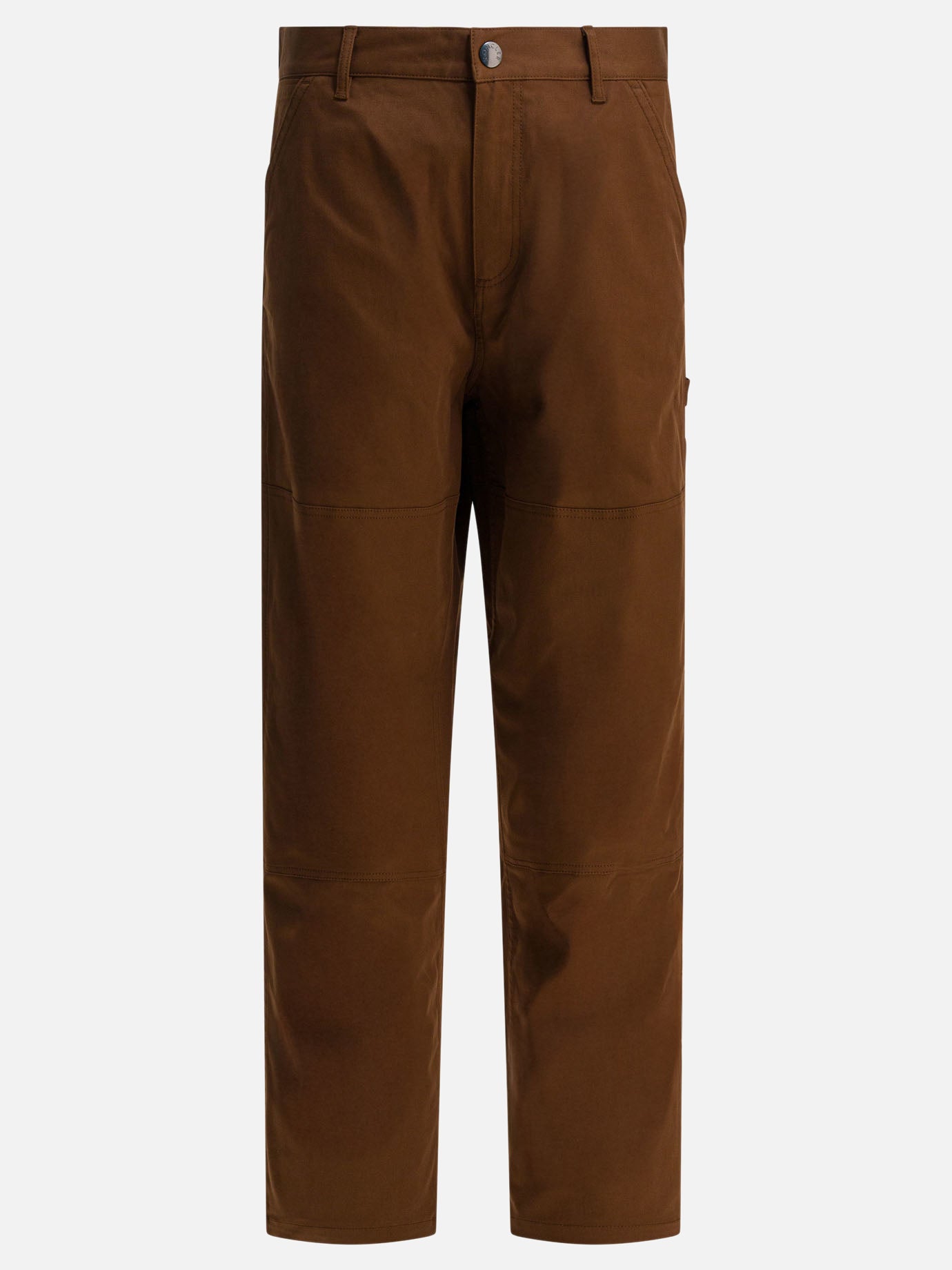 Pantaloni cargo & parachute Solid colour  Marrone - Moncler Uomo | PDP | VIETTI Online Store | Zoom-Modal
