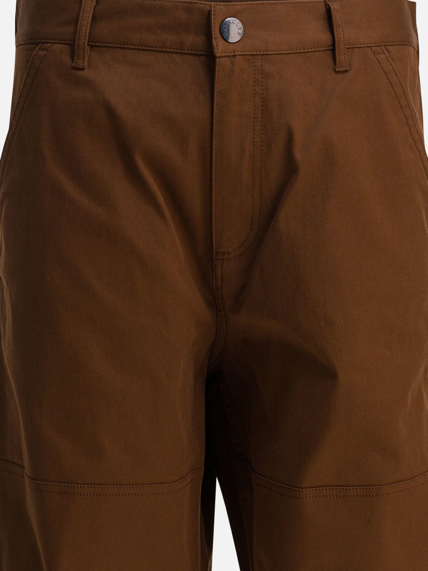 Pantaloni cargo & parachute Solid colour  Marrone - Moncler Uomo | PDP | VIETTI Online Store | Zoom-Modal_3
