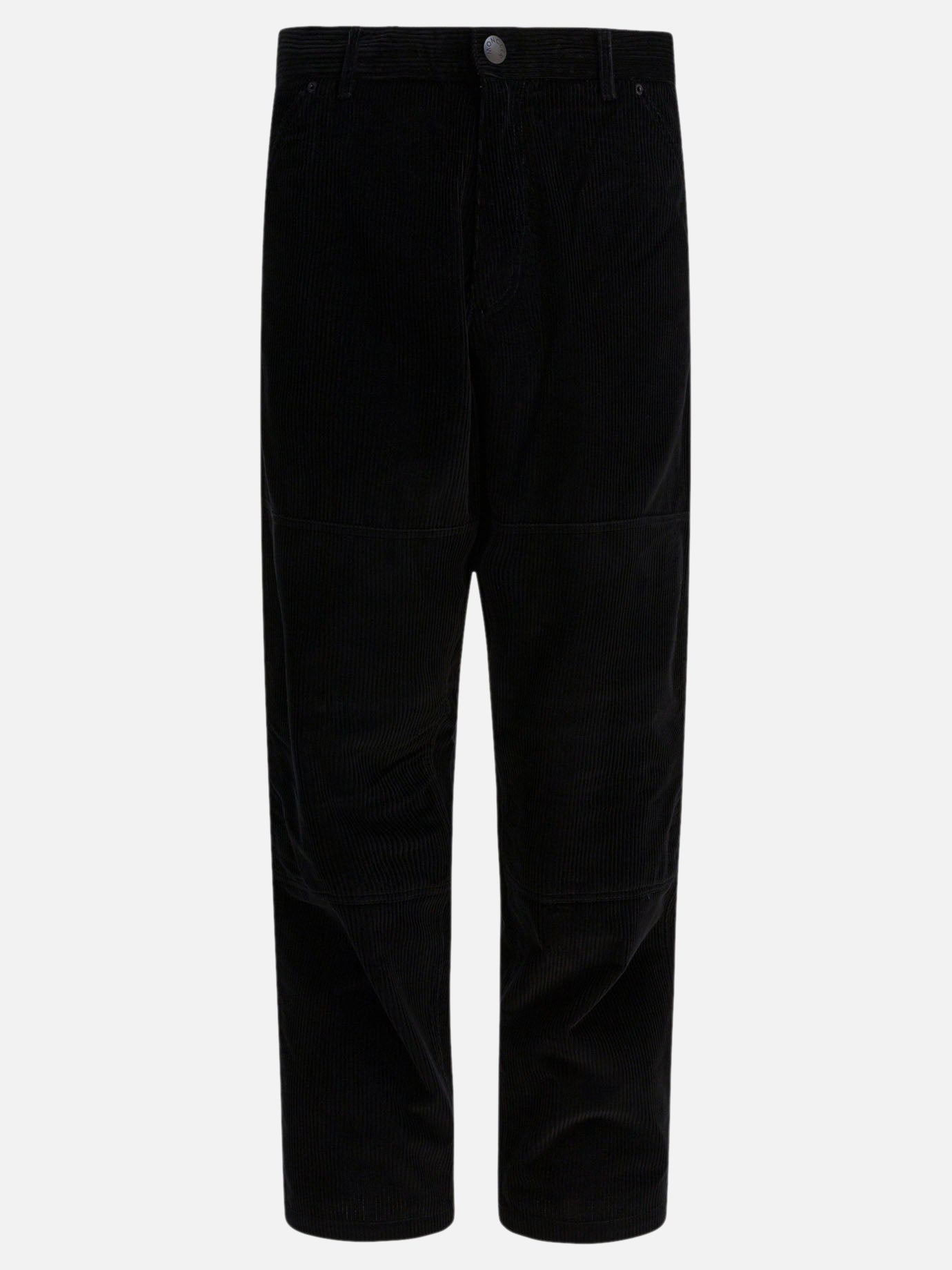 Pantaloni casual Solid colour  Nero - Moncler Uomo | PDP | VIETTI Online Store | thumbnail