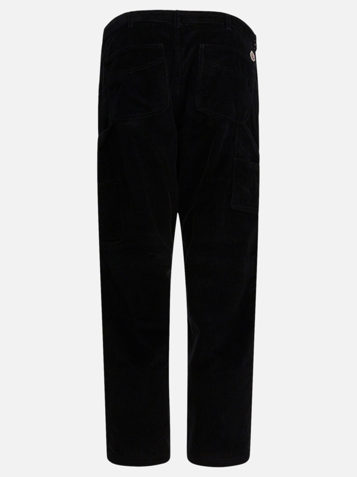Pantaloni casual Solid colour  Nero - Moncler Uomo | PDP | VIETTI Online Store | thumbnail_2