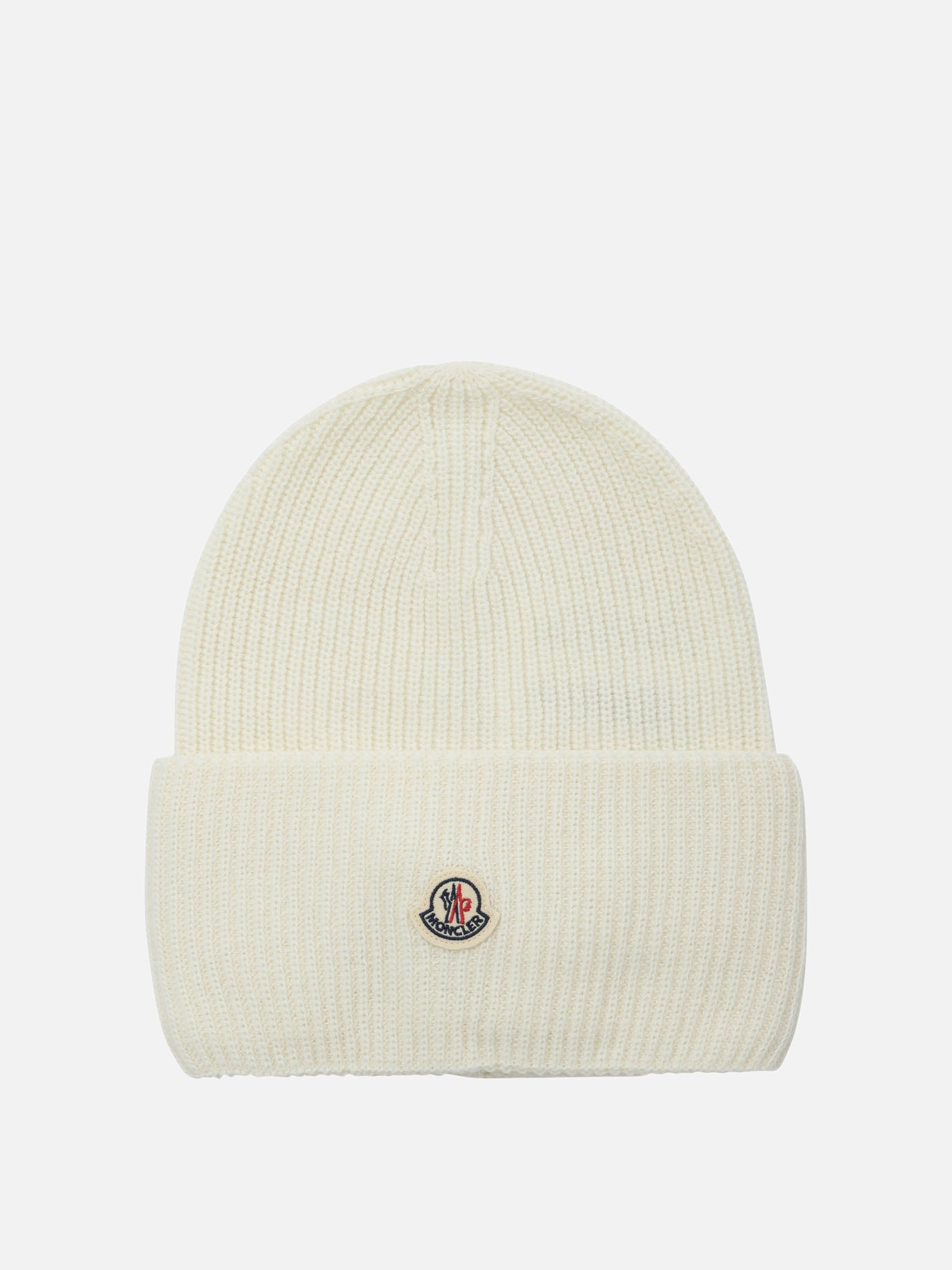 Beanies Logo  White - Moncler Women | PDP | VIETTI Online Store | thumbnail