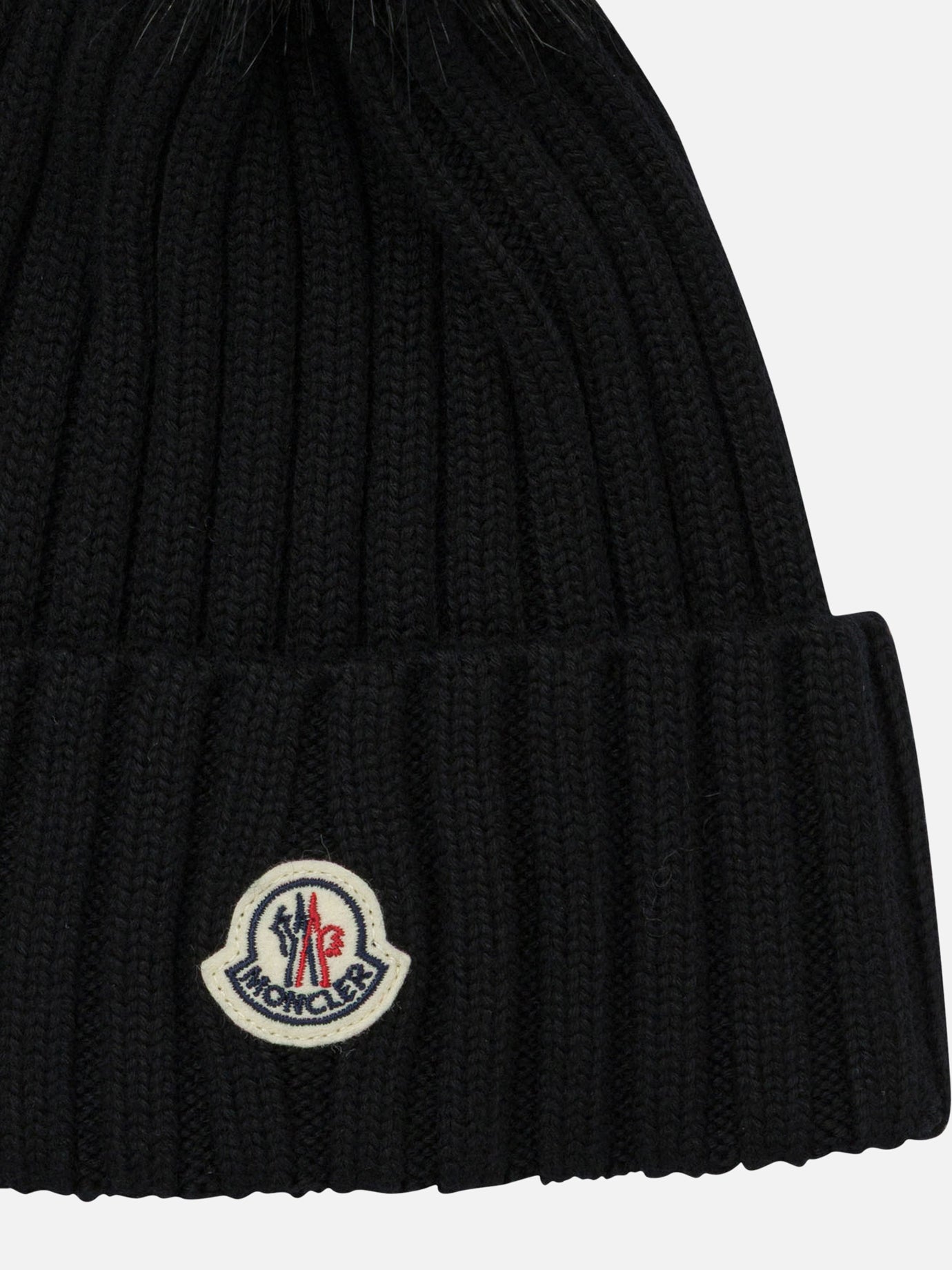 Beanies Logo  Black - Moncler Women | PDP | VIETTI Online Store | Zoom-Modal_3
