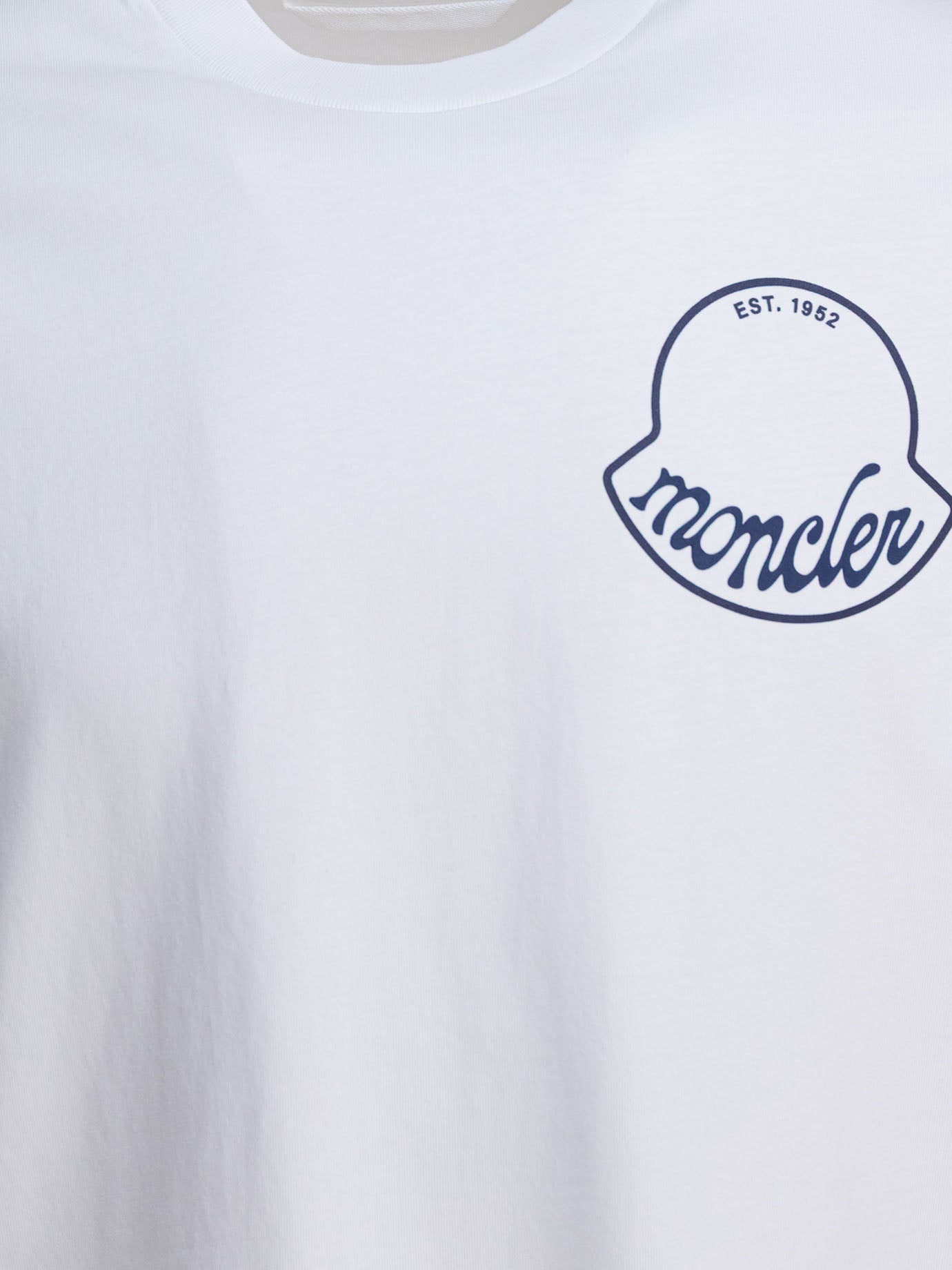 Crewneck t-shirts Logo  White - Moncler Men | PDP | VIETTI Online Store | Zoom-Modal_3
