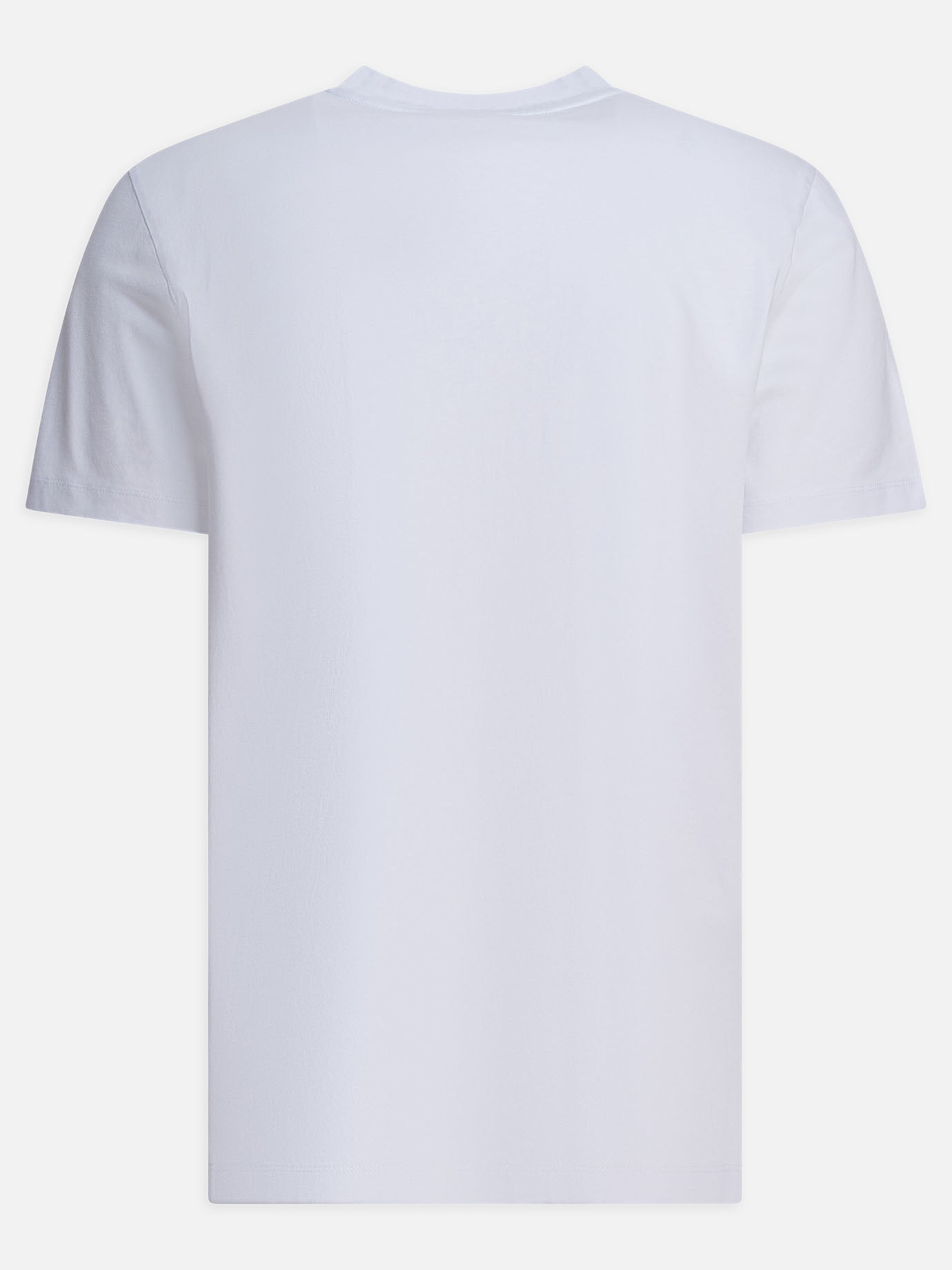 T-shirt girocollo Logo  Bianco - Moncler Uomo | PDP | VIETTI Online Store | thumbnail_2