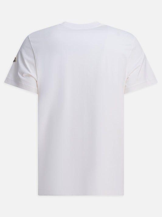 T-shirt girocollo Logo  Bianco - Moncler Uomo | PLP | VIETTI Online Store | 2
