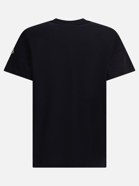 T-shirt girocollo Logo  Nero - Moncler Uomo | PLP | VIETTI Online Store | 2
