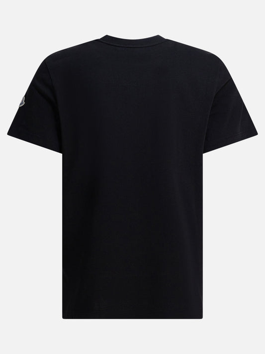 T-shirt girocollo Logo  Nero - Moncler Uomo | PLP | VIETTI Online Store | 2
