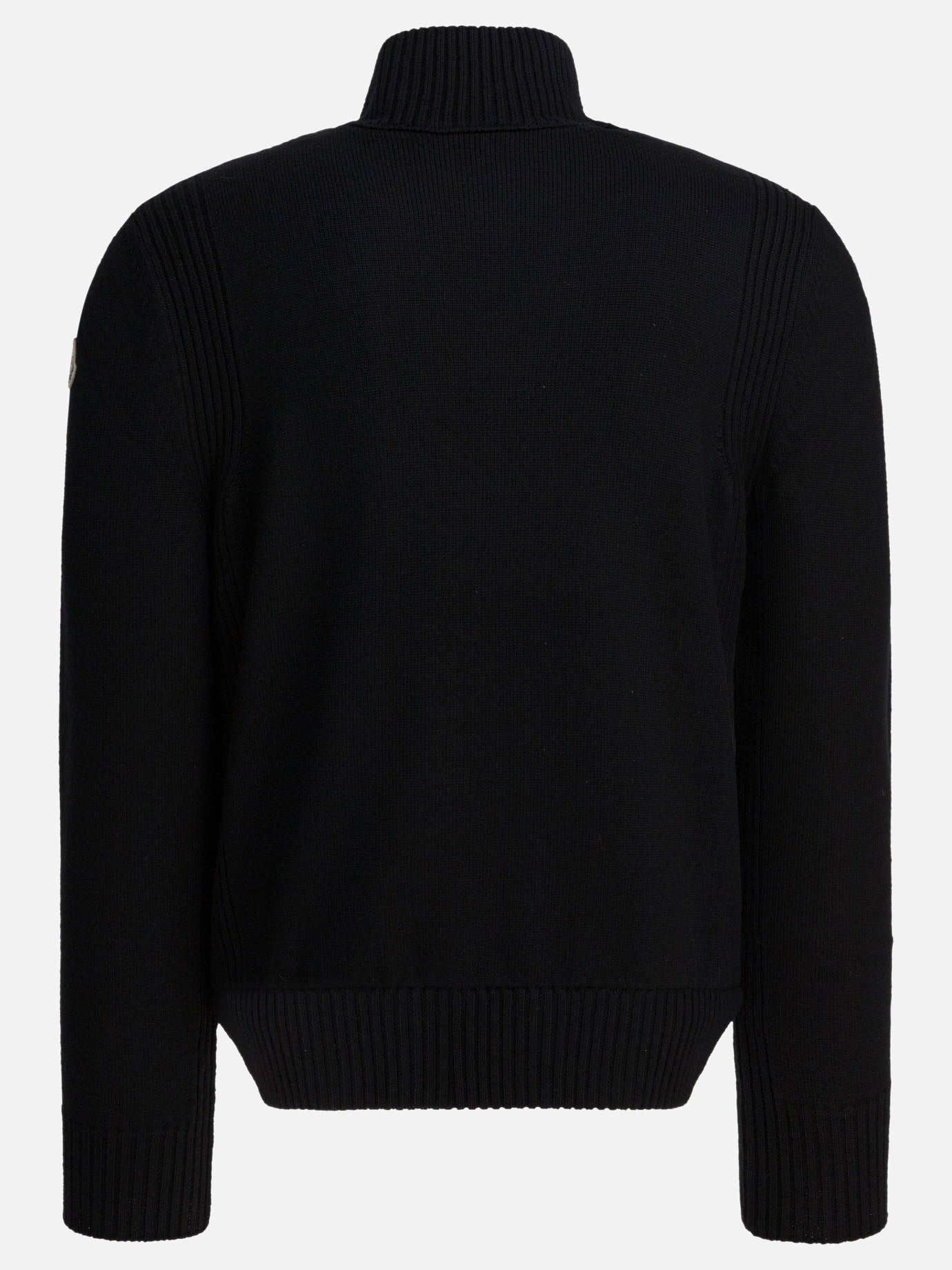 Giacche leggere & Trapuntate Logo  Nero - Moncler Uomo | PDP | VIETTI Online Store | thumbnail_2