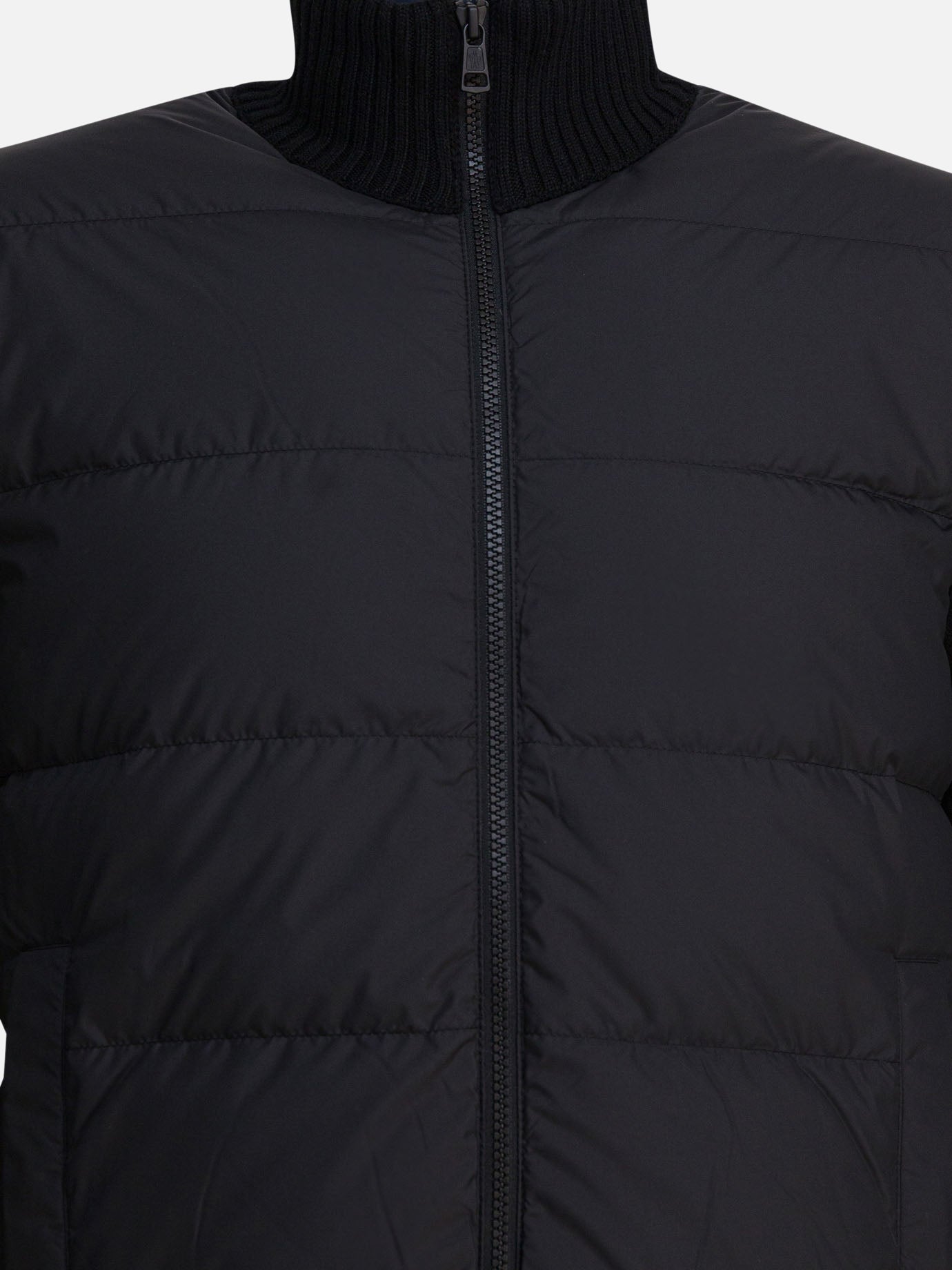 Giacche leggere & Trapuntate Logo  Nero - Moncler Uomo | PDP | VIETTI Online Store | Zoom-Modal_3
