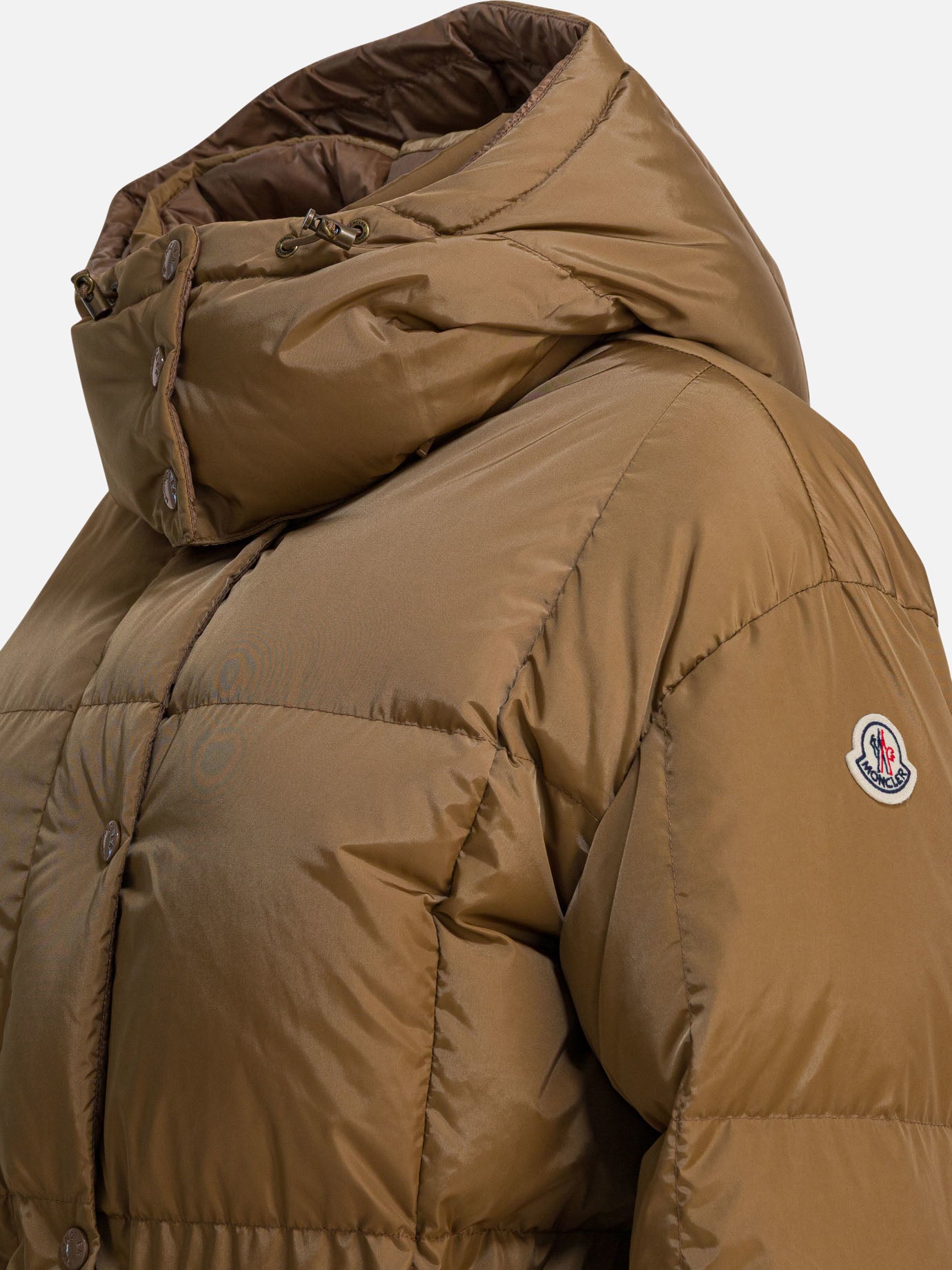 Down jackets Logo  Beige - Moncler Women | PDP | VIETTI Online Store | Zoom-Modal_4
