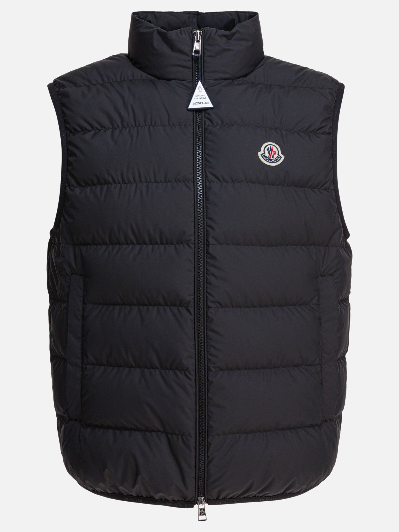 Giacche smanicate Logo  Nero - Moncler Uomo | PDP | VIETTI Online Store | Zoom-Modal
