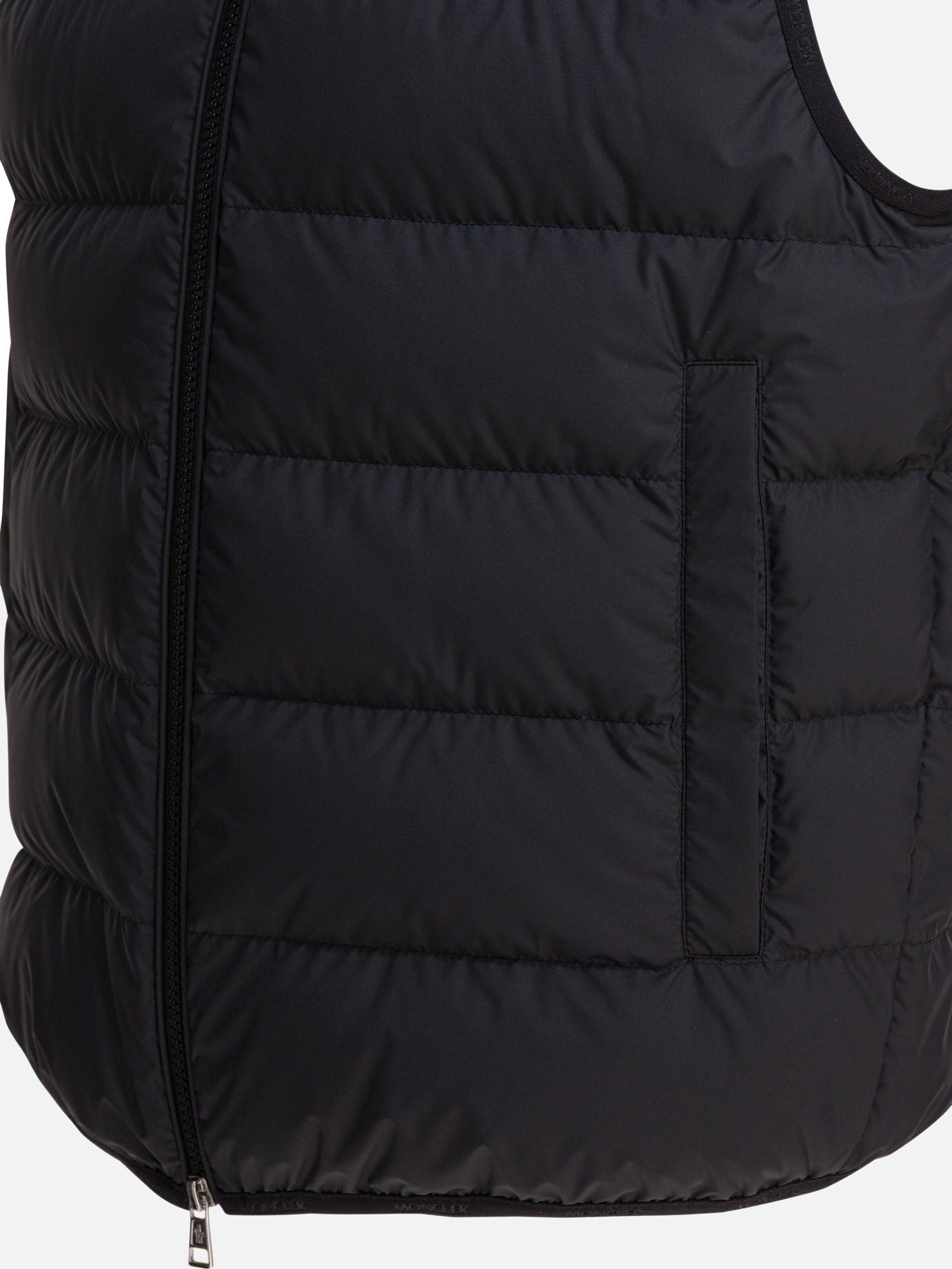 Giacche smanicate Logo  Nero - Moncler Uomo | PDP | VIETTI Online Store | thumbnail_4