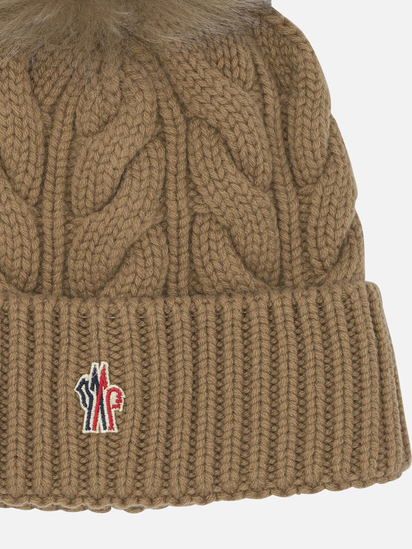 Berretti Logo  Beige - Moncler Grenoble Donna | PDP | VIETTI Online Store | thumbnail_3