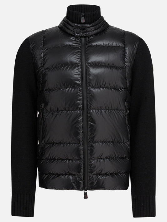 Quilted & Utility Jackets Logo  Black - Moncler Grenoble Men | PLP | VIETTI Online Store 
