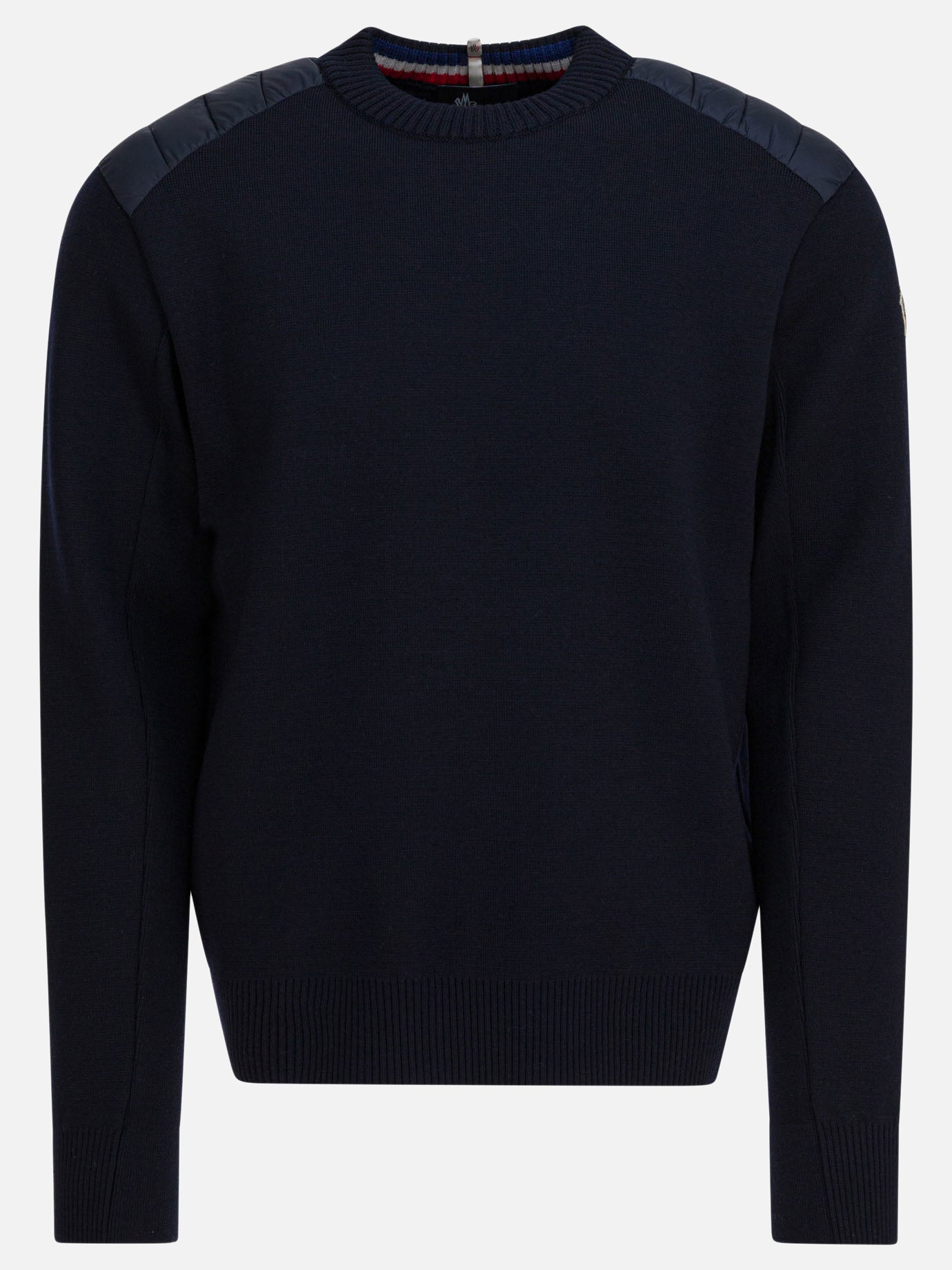 Crewneck sweaters Logo  Blue - Moncler Grenoble Men | PDP | VIETTI Online Store | Zoom-Modal

