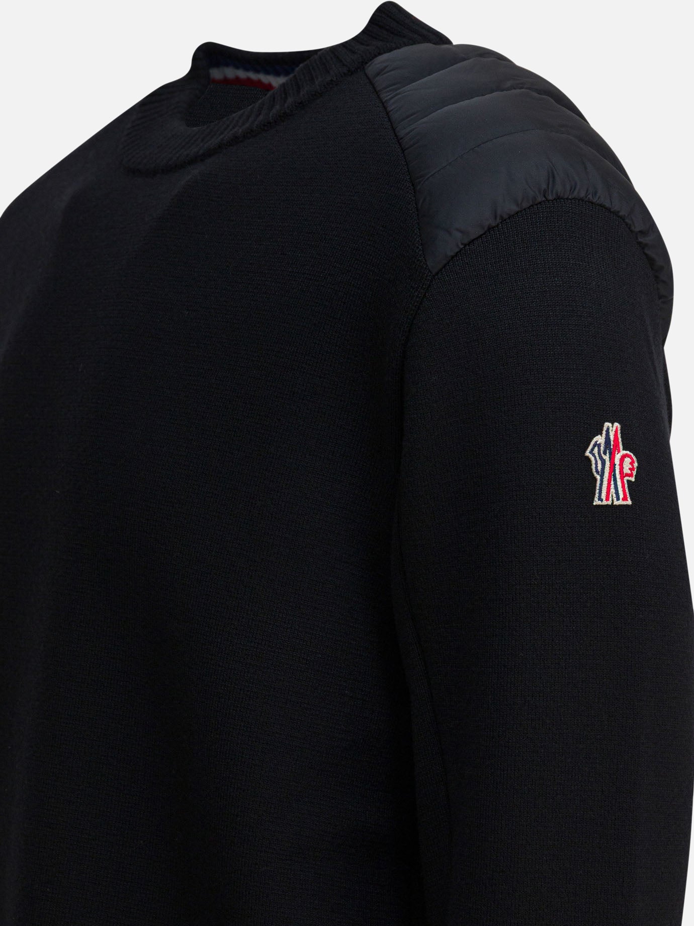 Crewneck sweaters Logo  Blue - Moncler Grenoble Men | PDP | VIETTI Online Store | Zoom-Modal_4
