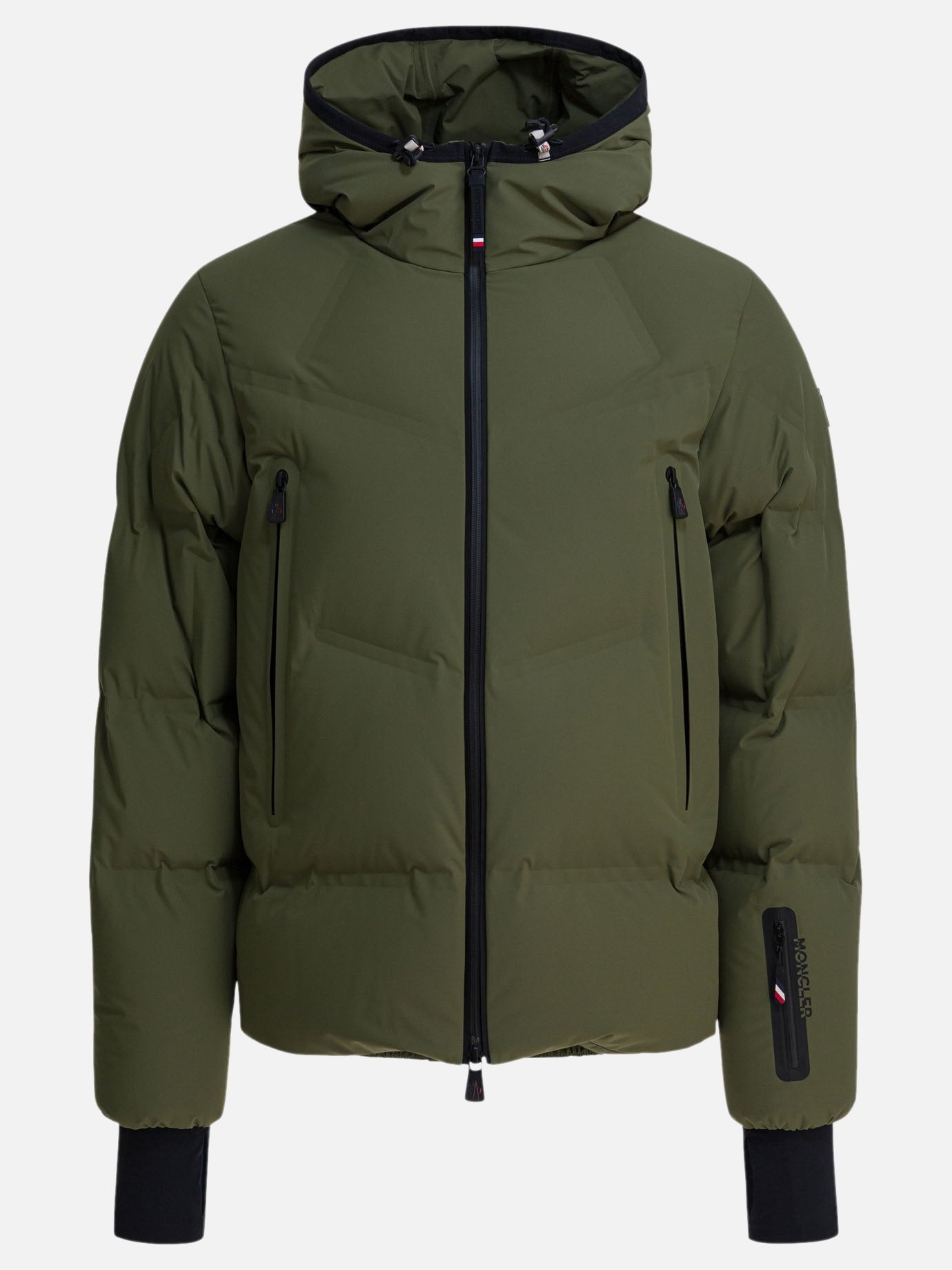 Down jackets Logo  Green - Moncler Grenoble Men | PDP | VIETTI Online Store | Zoom-Modal

