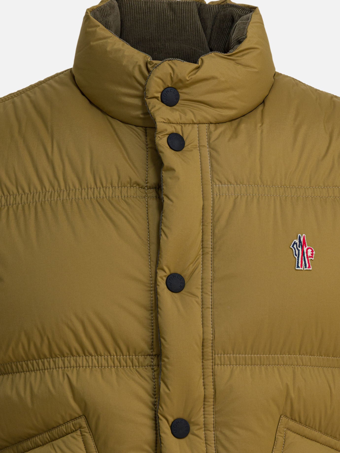 Giacche smanicate Logo  Beige - Moncler Grenoble Uomo | PDP | VIETTI Online Store | Zoom-Modal_3
