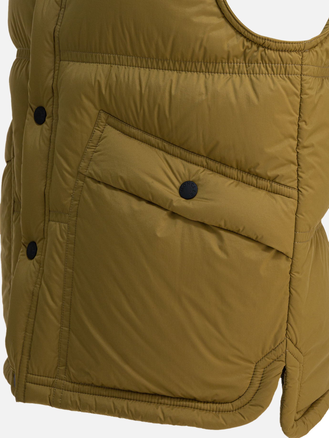 Giacche smanicate Logo  Beige - Moncler Grenoble Uomo | PDP | VIETTI Online Store | thumbnail_4