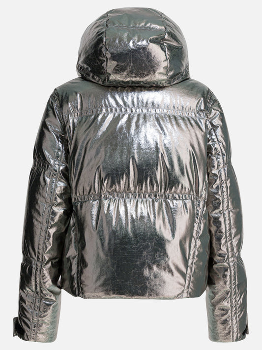 Piumini corti Solid colour  Argento - Moncler Grenoble Donna | PLP | VIETTI Online Store | 2
