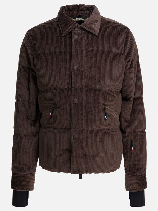 Piumini corti Solid colour  Marrone - Moncler Grenoble Uomo | PLP | VIETTI Online Store 
