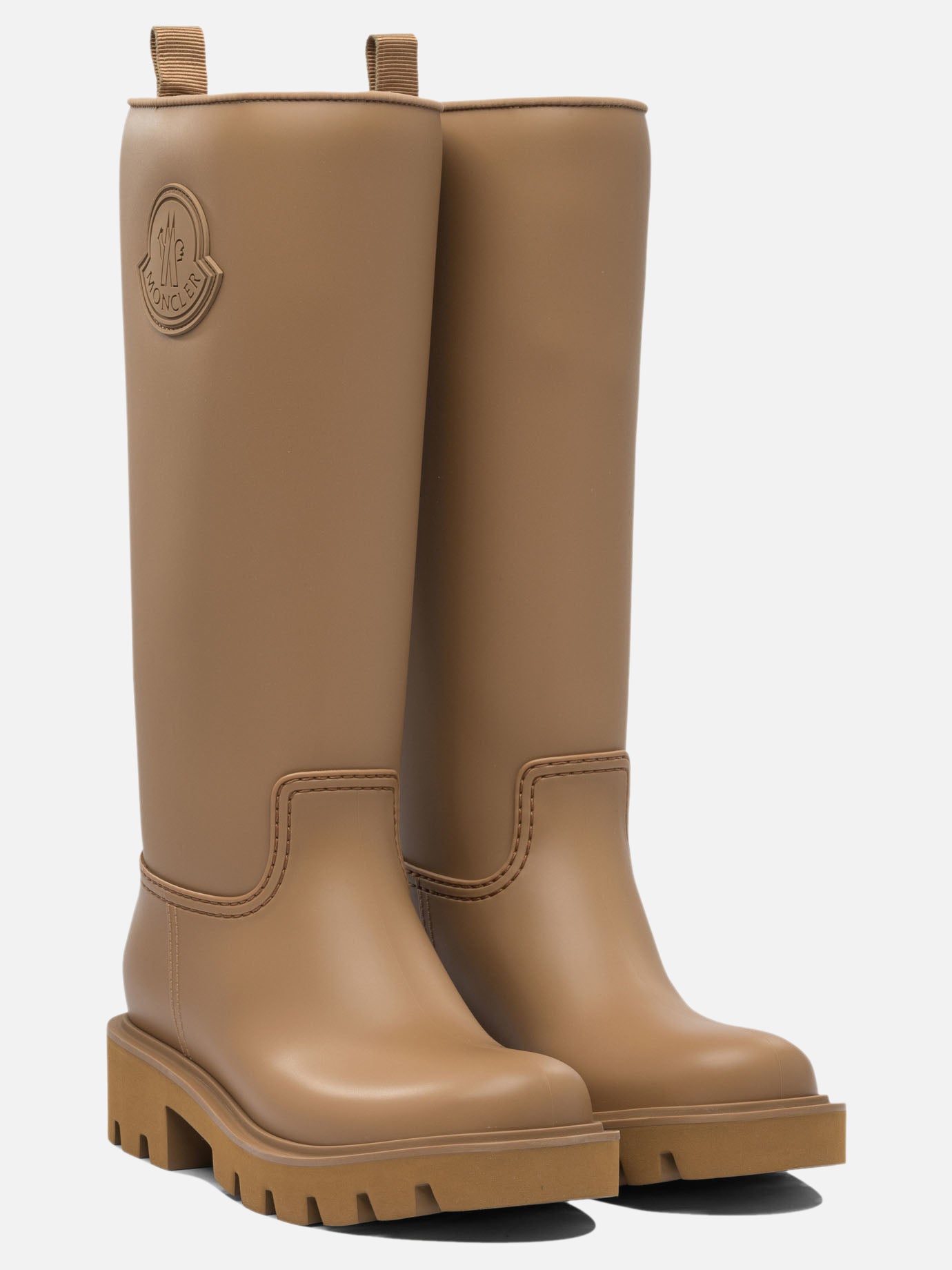 Rain boots 100% pvc - 100% rubber  Beige - Moncler Women | PDP | VIETTI Online Store | Zoom-Modal_2
