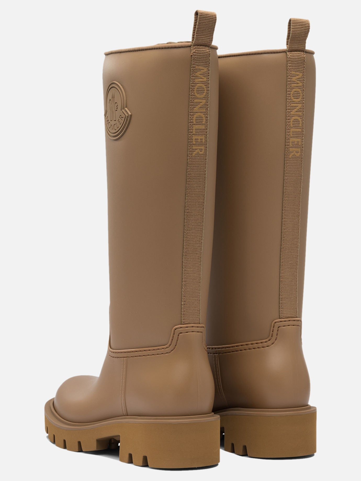 Rain boots 100% pvc - 100% rubber  Beige - Moncler Women | PDP | VIETTI Online Store | thumbnail_4
