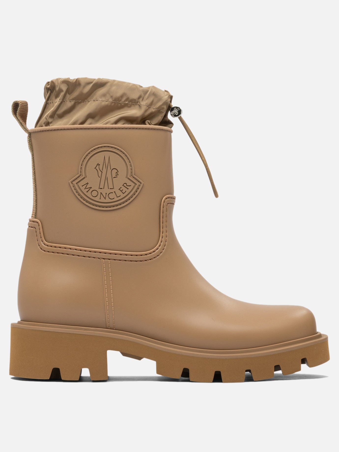 Rain boots 100% pvc - 100% rubber  Beige - Moncler Women | PDP | VIETTI Online Store | thumbnail