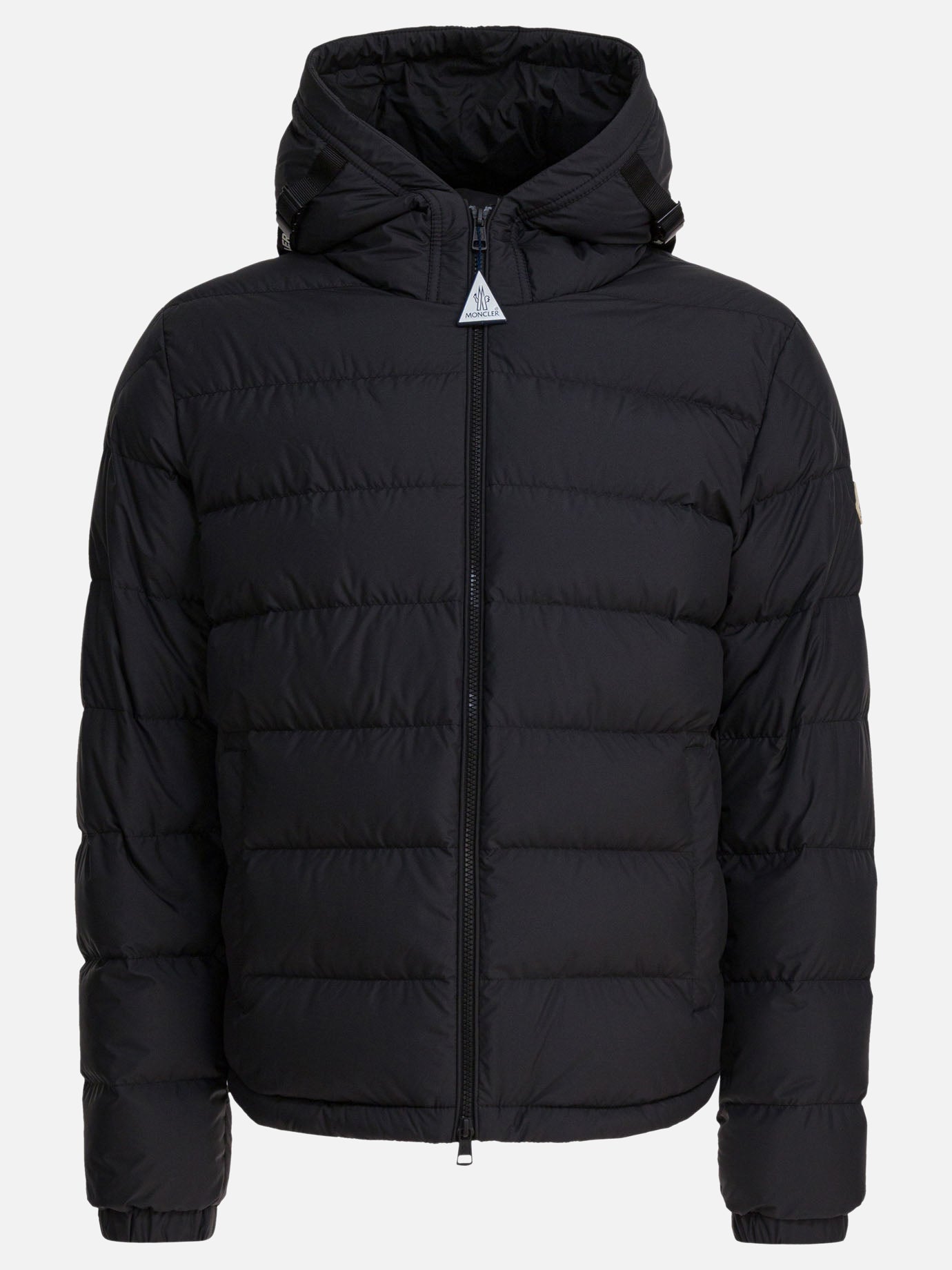 Piumini corti Logo  Nero - Moncler Uomo | PDP | VIETTI Online Store | Zoom-Modal
