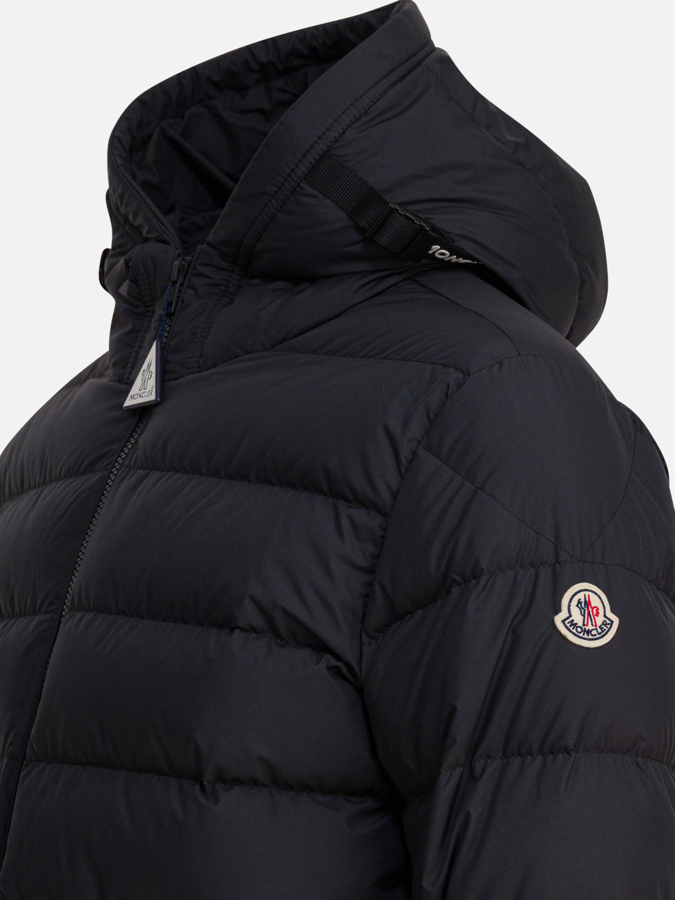 Piumini corti Logo  Nero - Moncler Uomo | PDP | VIETTI Online Store | Zoom-Modal_4
