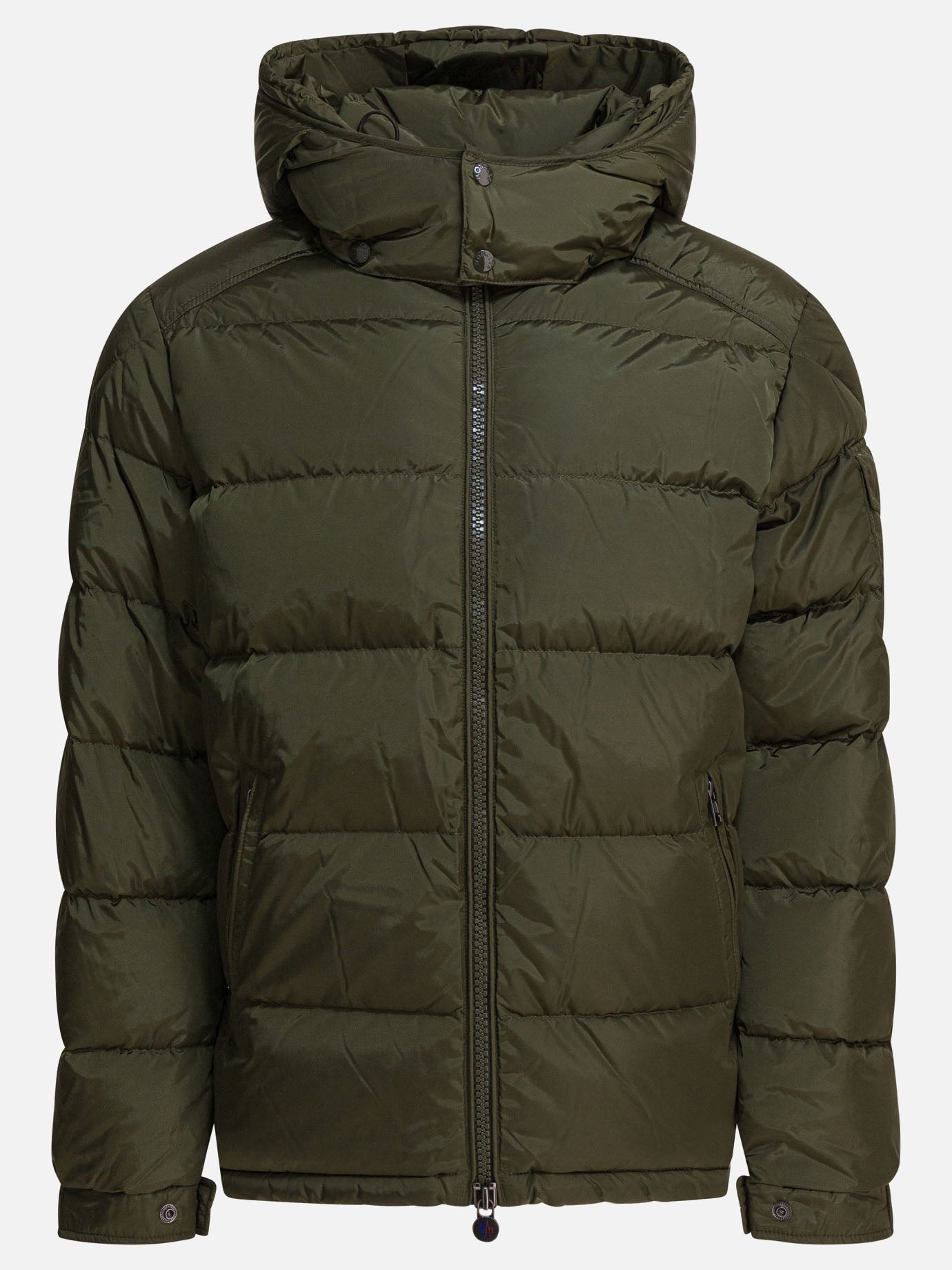 Piumini corti Solid colour  Verde - Moncler Uomo | PDP | VIETTI Online Store | Zoom-Modal
