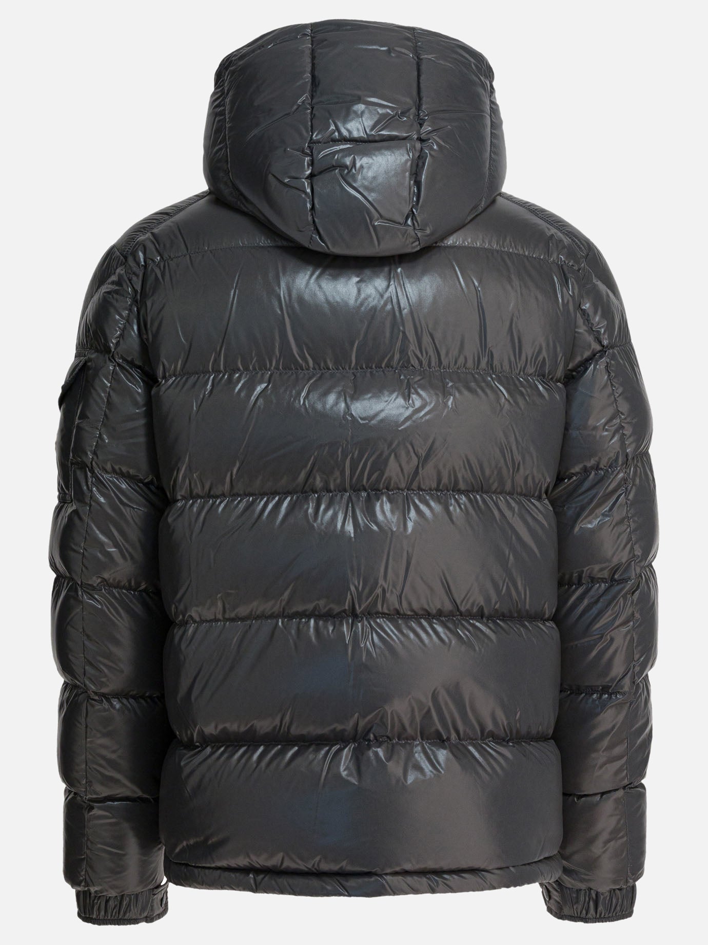 Piumini corti Solid colour  Grigio - Moncler Uomo | PDP | VIETTI Online Store | thumbnail_2