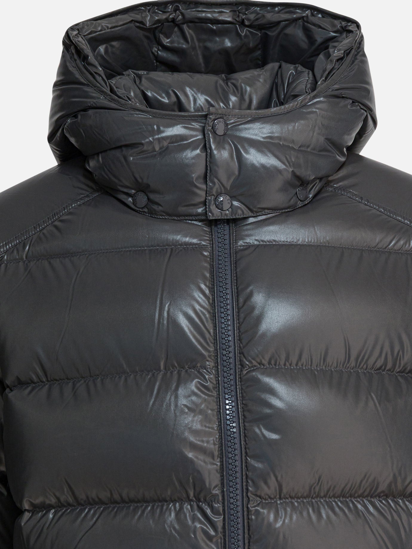 Piumini corti Solid colour  Grigio - Moncler Uomo | PDP | VIETTI Online Store | Zoom-Modal_3
