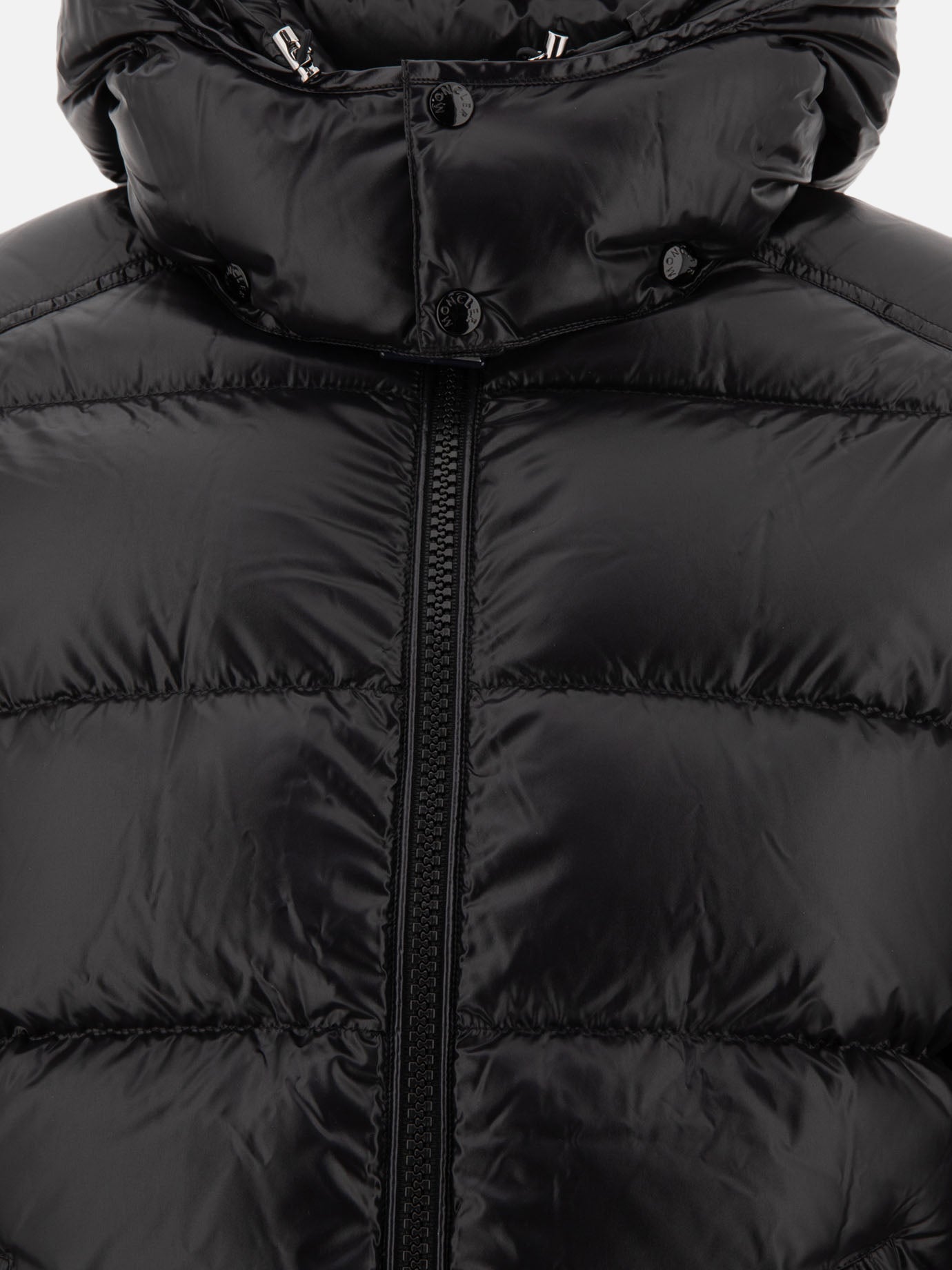 Piumini corti Solid colour  Nero - Moncler Uomo | PDP | VIETTI Online Store | thumbnail_3