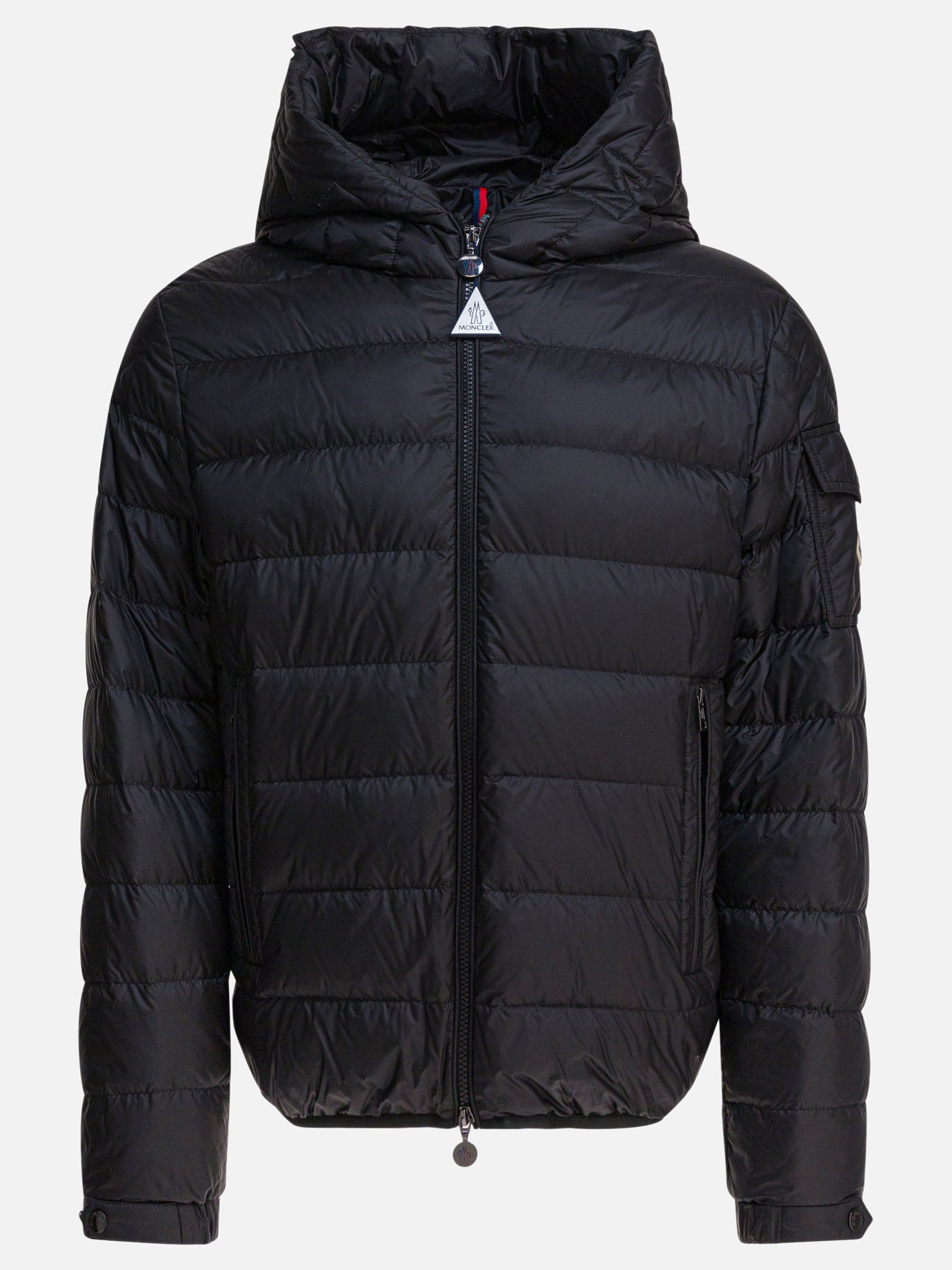 Down jackets Solid colour  Black - Moncler Men | PDP | VIETTI Online Store | thumbnail