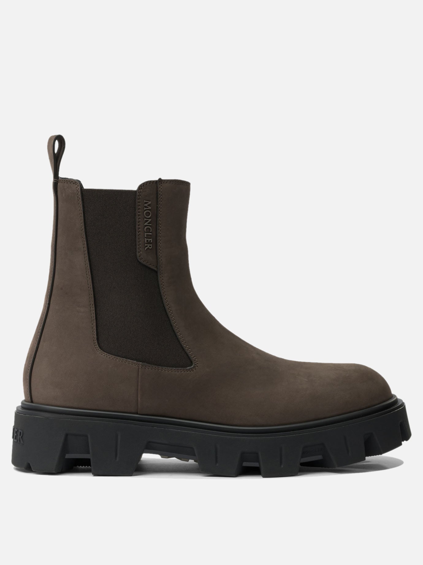 Stivaletti Chelsea 100% real leather - 100% polyamide  Marrone - Moncler Uomo | PDP | VIETTI Online Store | thumbnail