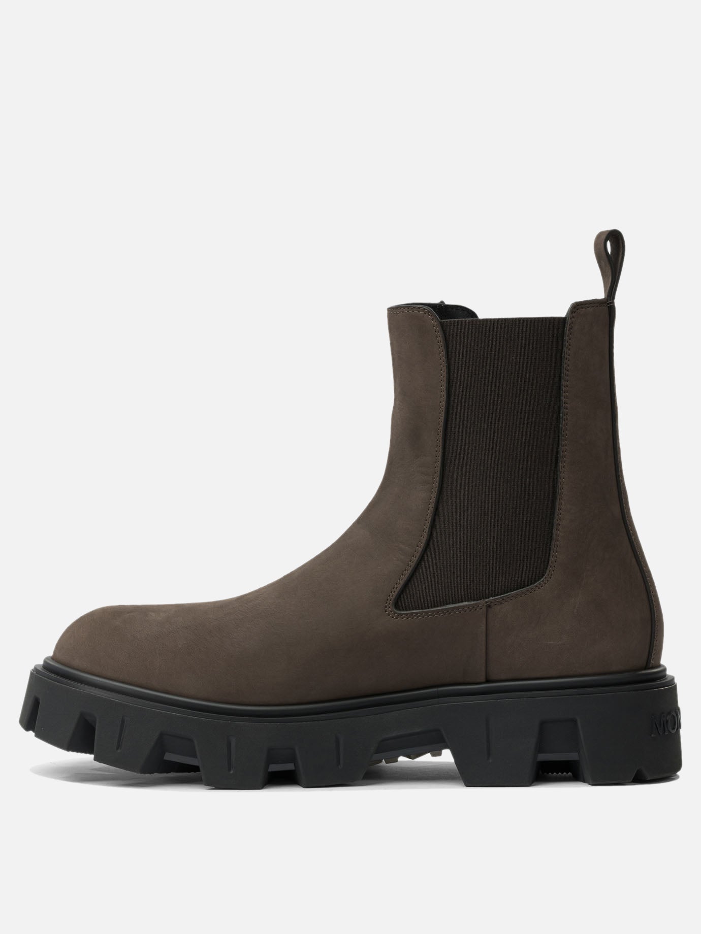 Stivaletti Chelsea 100% real leather - 100% polyamide  Marrone - Moncler Uomo | PDP | VIETTI Online Store | thumbnail_3