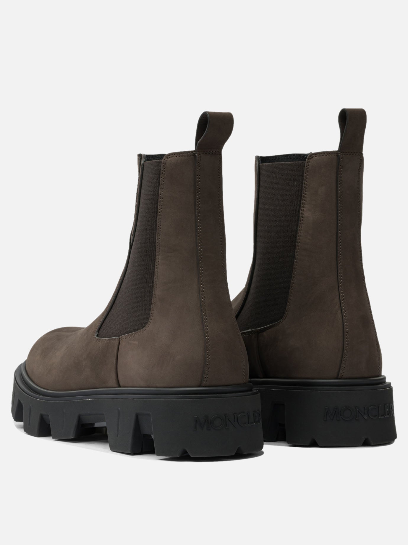 Stivaletti Chelsea 100% real leather - 100% polyamide  Marrone - Moncler Uomo | PDP | VIETTI Online Store | Zoom-Modal_4
