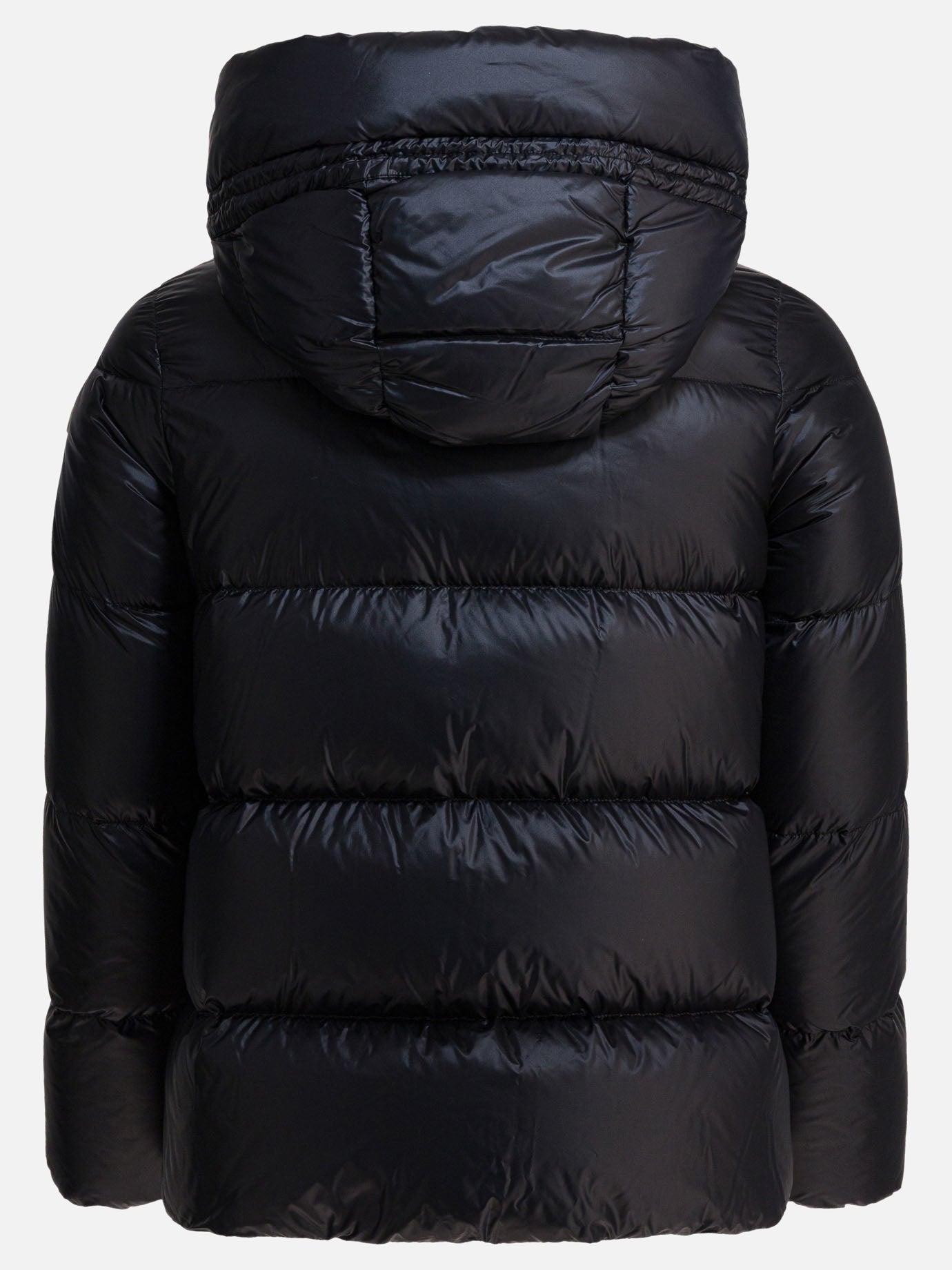 Piumini corti Logo  Nero - Moncler Donna | PDP | VIETTI Online Store | Zoom-Modal_2

