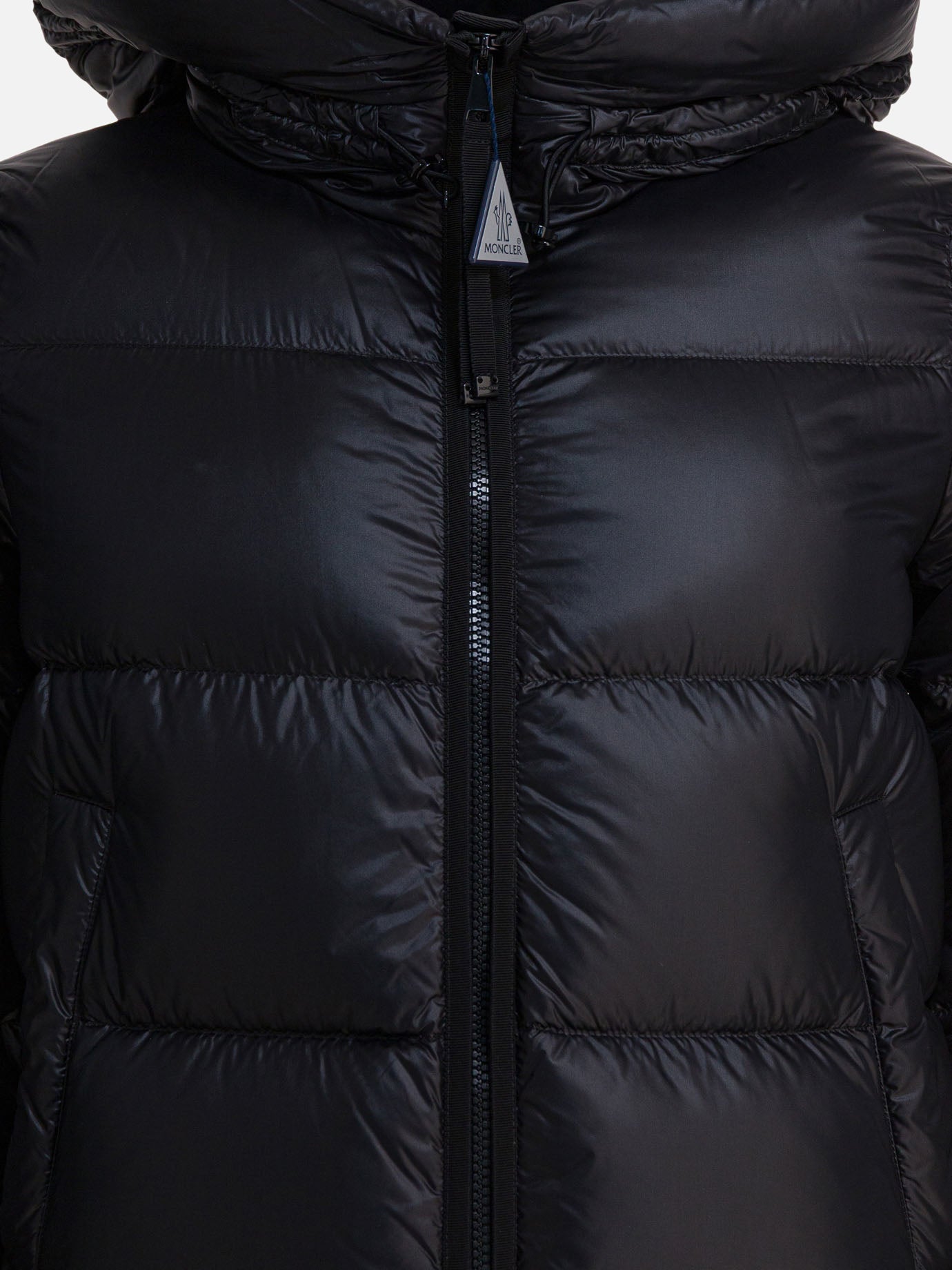 Piumini corti Logo  Nero - Moncler Donna | PDP | VIETTI Online Store | thumbnail_3