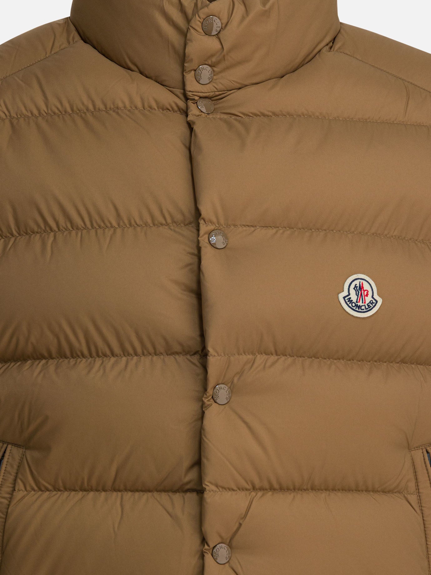 Giacche smanicate Logo  Beige - Moncler Uomo | PDP | VIETTI Online Store | Zoom-Modal_3
