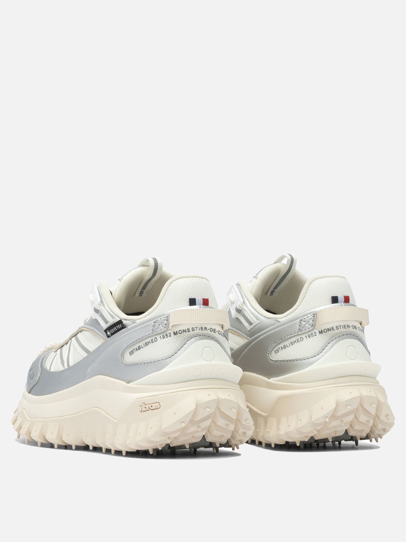 Sneaker basse 60% nylon 40% leather - 100% rubber  Arancione - Moncler Donna | PDP | VIETTI Online Store | Zoom-Modal_4
