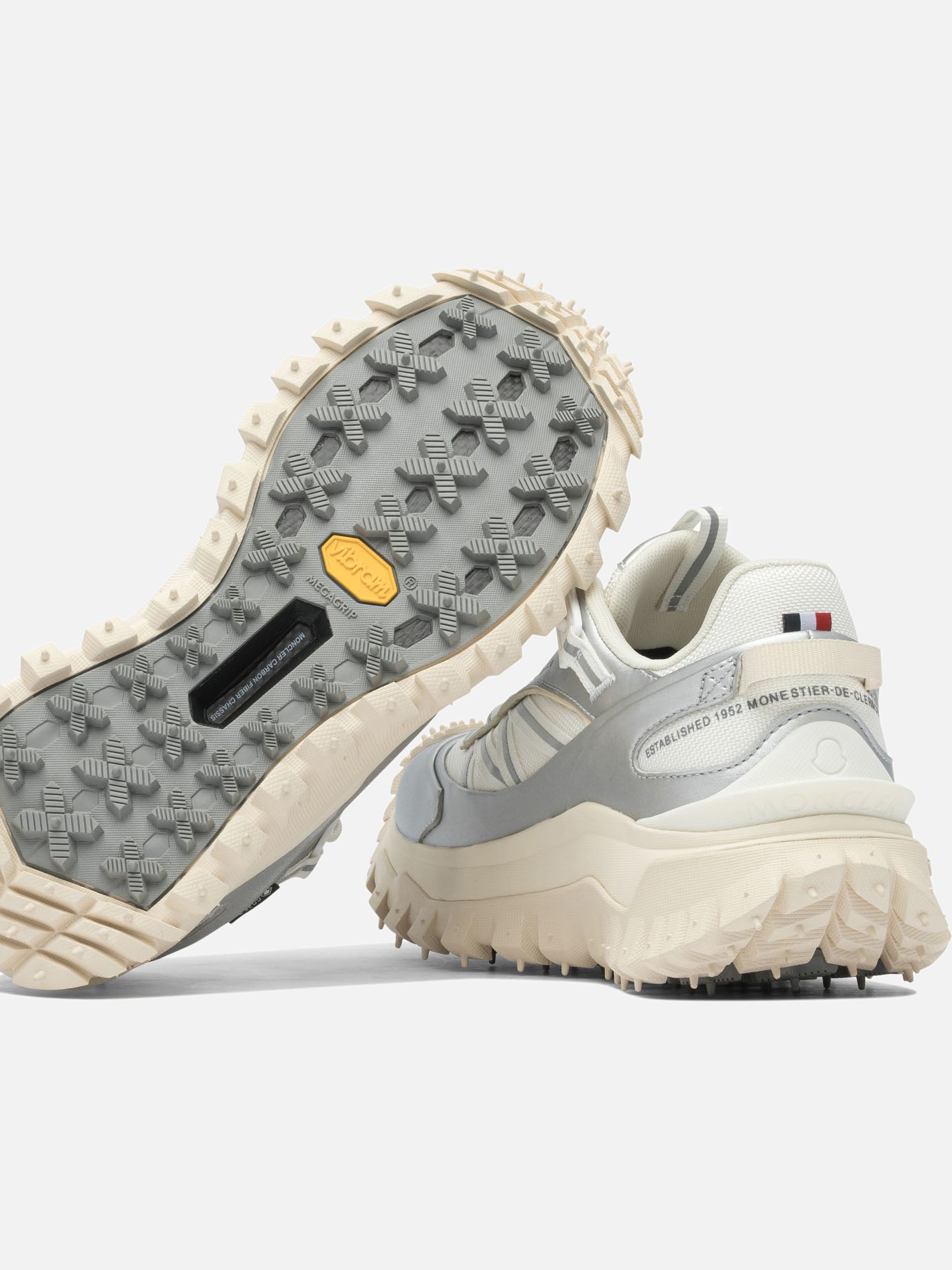 Sneaker basse 60% nylon 40% leather - 100% rubber  Arancione - Moncler Donna | PDP | VIETTI Online Store | Zoom-Modal_5
