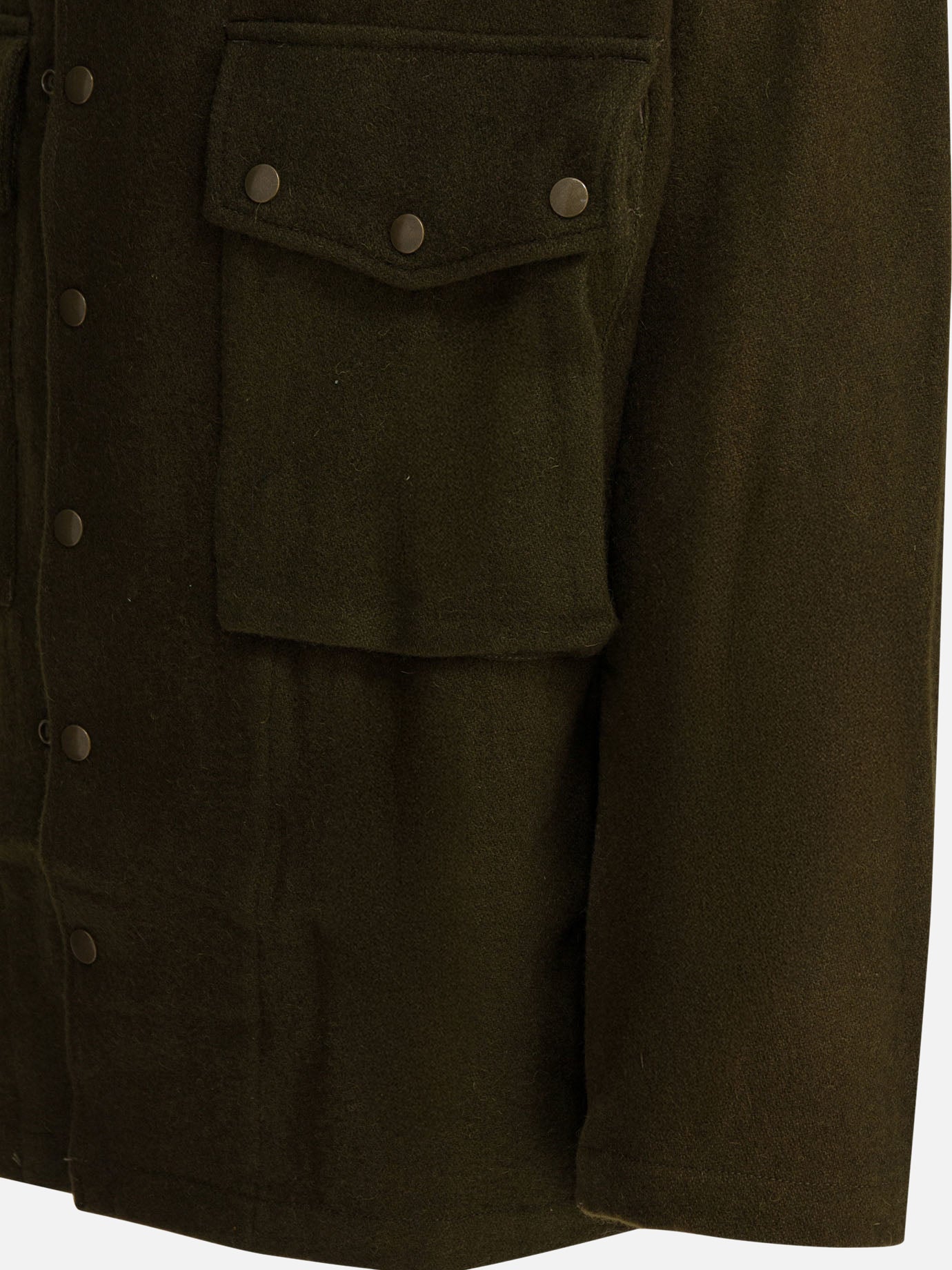 Giacche overshirt Solid colour  Verde - Needles Uomo | PDP | VIETTI Online Store | Zoom-Modal_4
