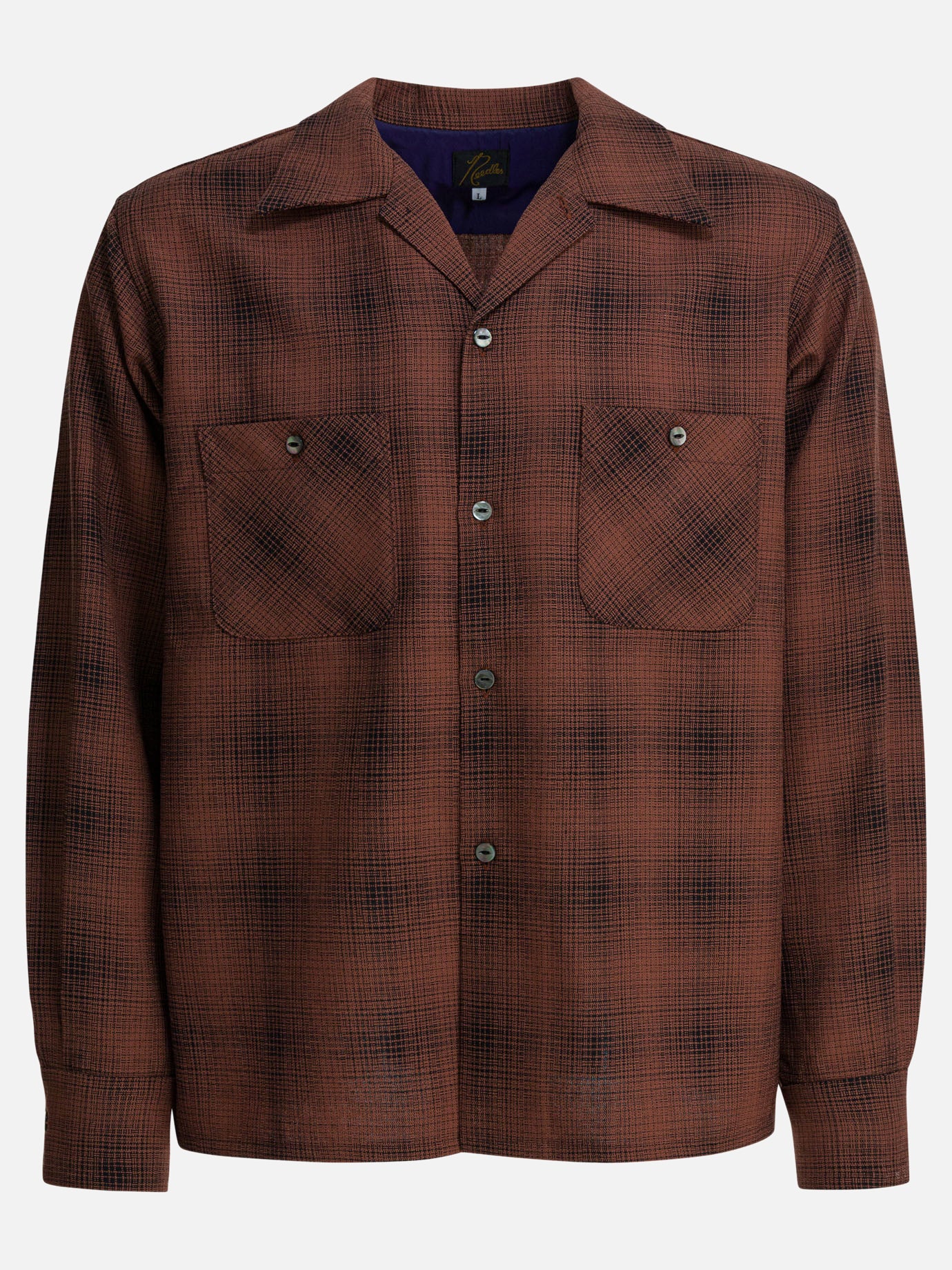 Camicie casual Check  Bordeaux - Needles Uomo | PDP | VIETTI Online Store | Zoom-Modal
